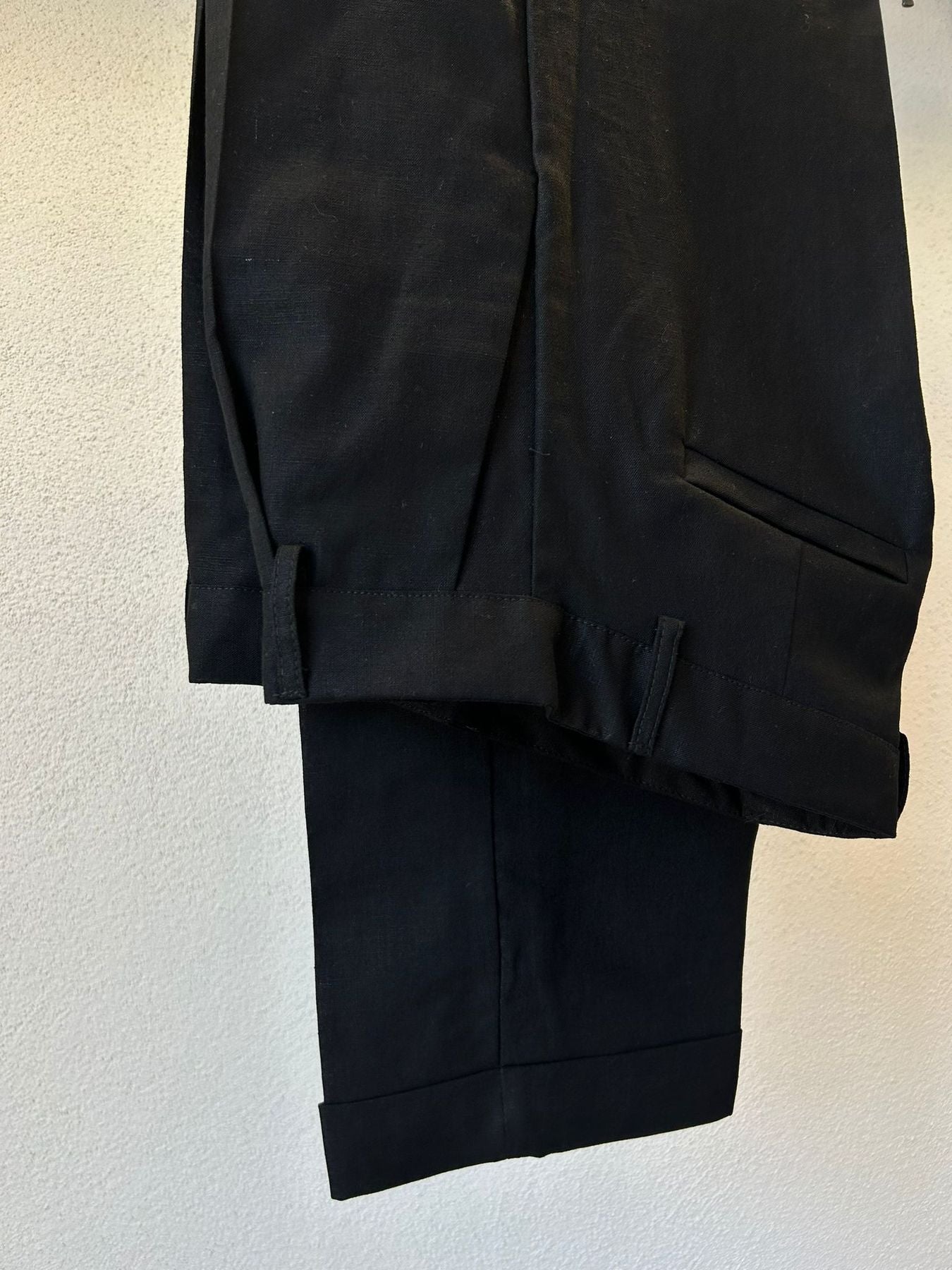 PANTALONE COMODO IN MISTO LINO VISCOSA - 1164