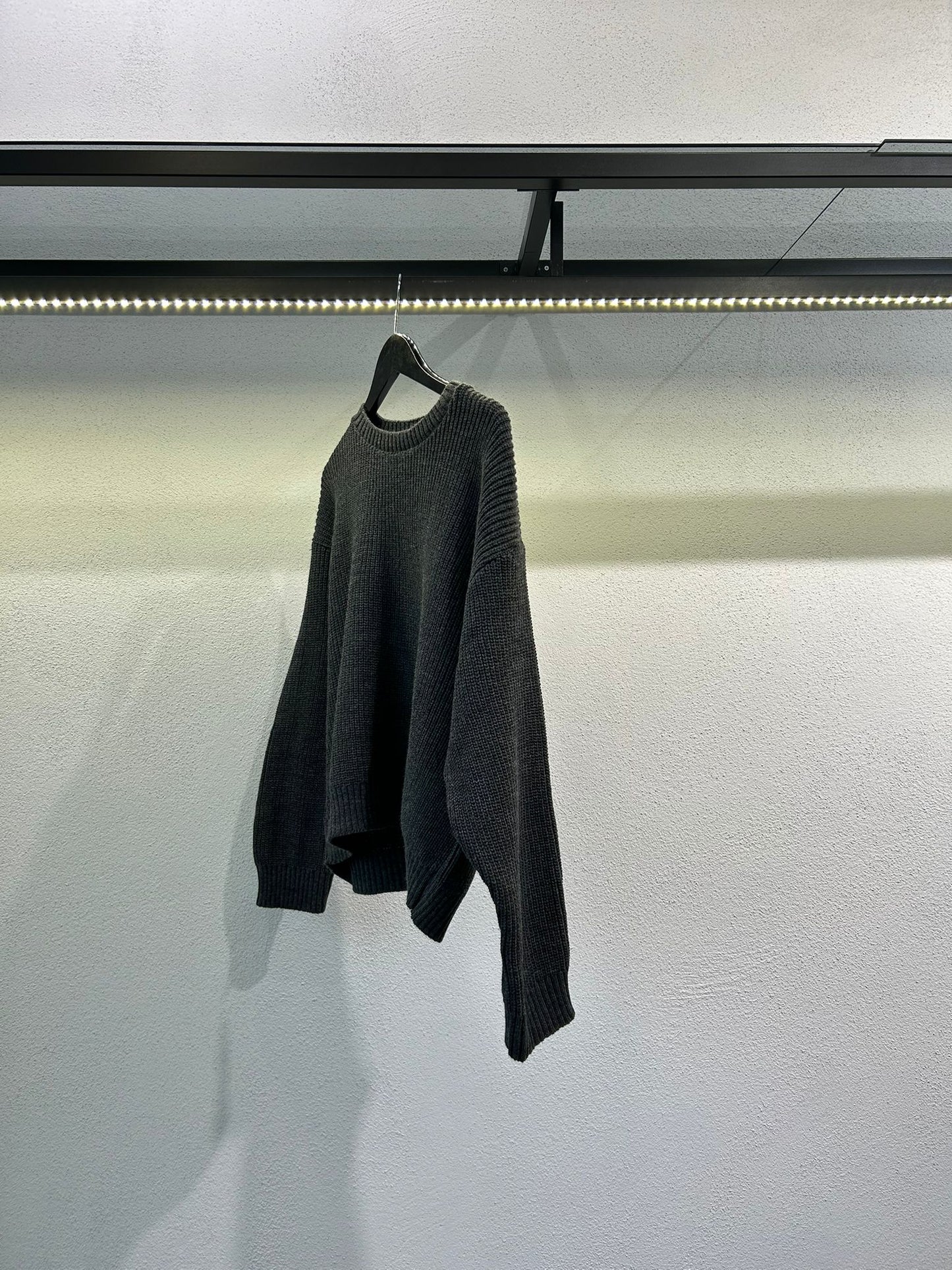 MAGLIONE GIROCOLLO CROP FIT - 1556