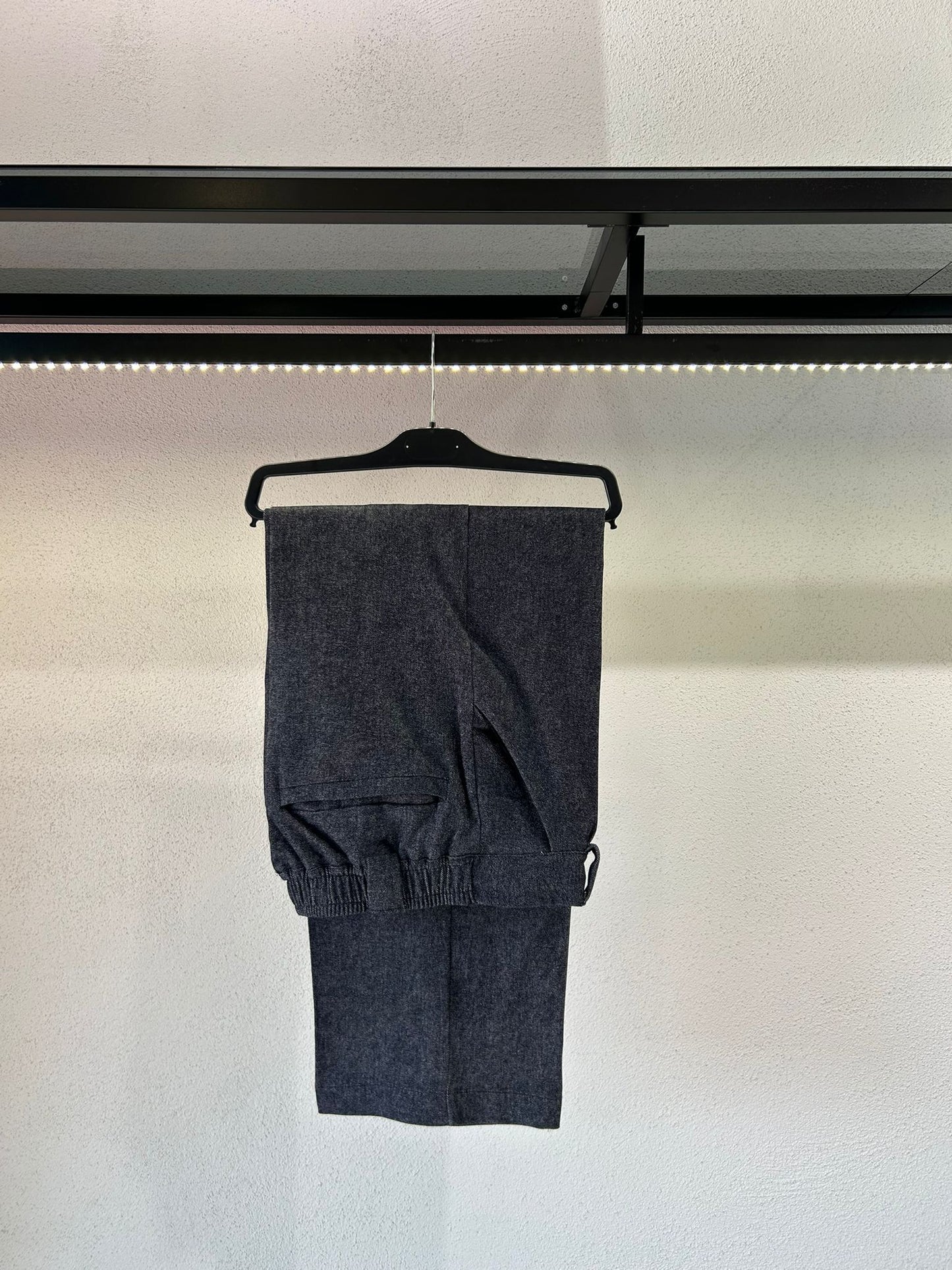 PANTALONE FLANNEL FONDO AMPIO - 1580