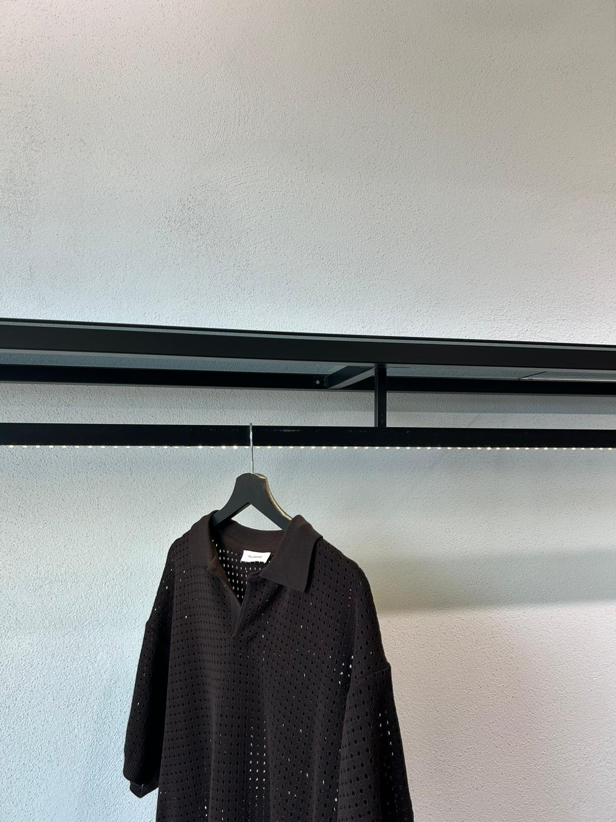 POLO IN FILO TRAFORATA - 1640