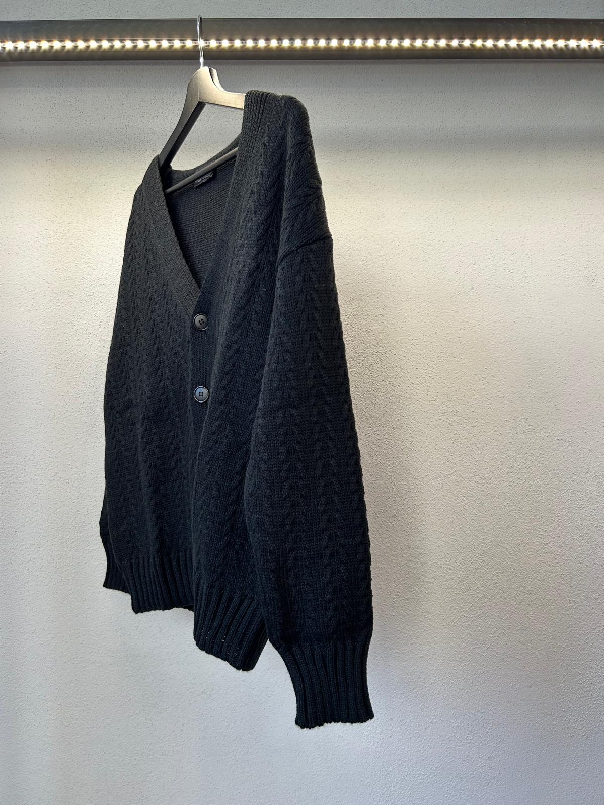 CARDIGAN CROPPED CON TRAMA - 1223