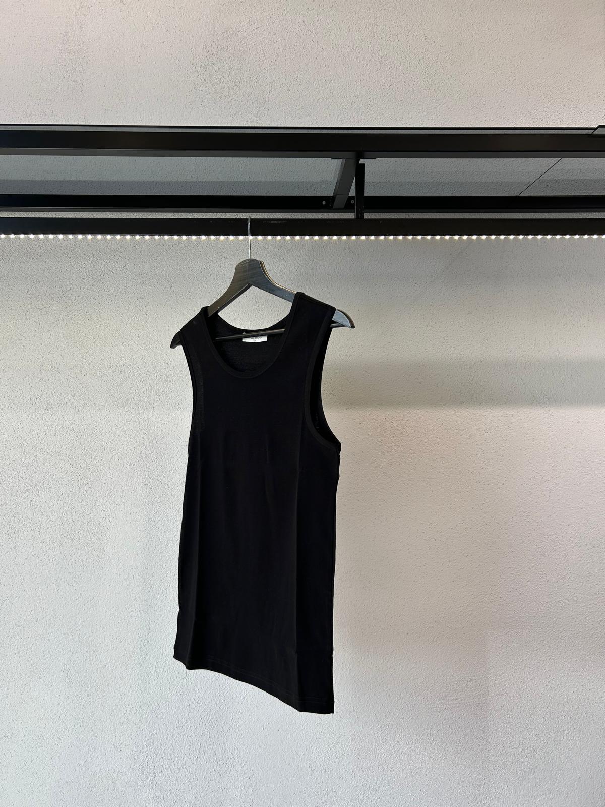 CANOTTA SLIM FIT IN FILO DI SCOZIA - 1631