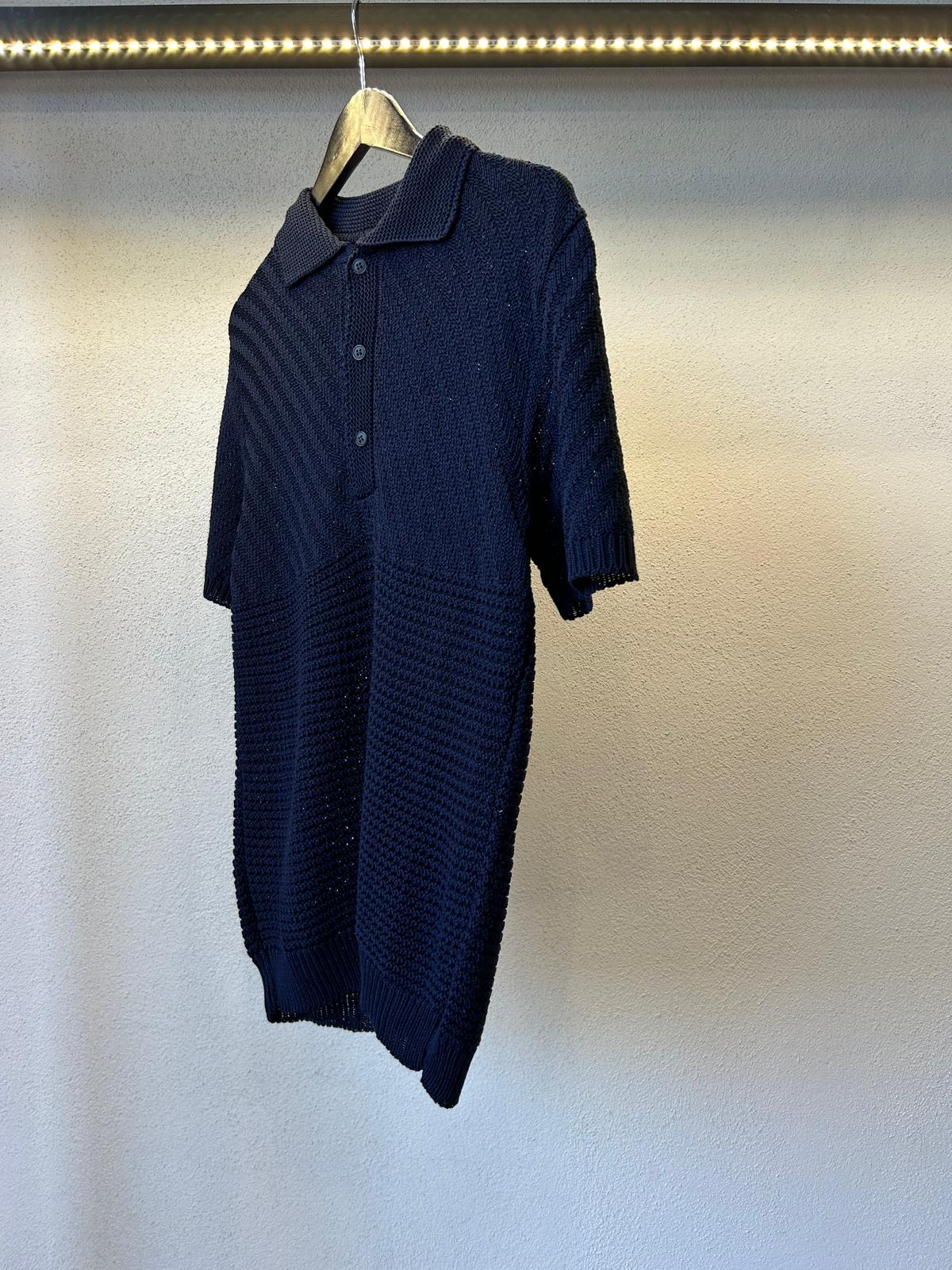 POLO IN FILO DOPPIA TEXTURE - 1122