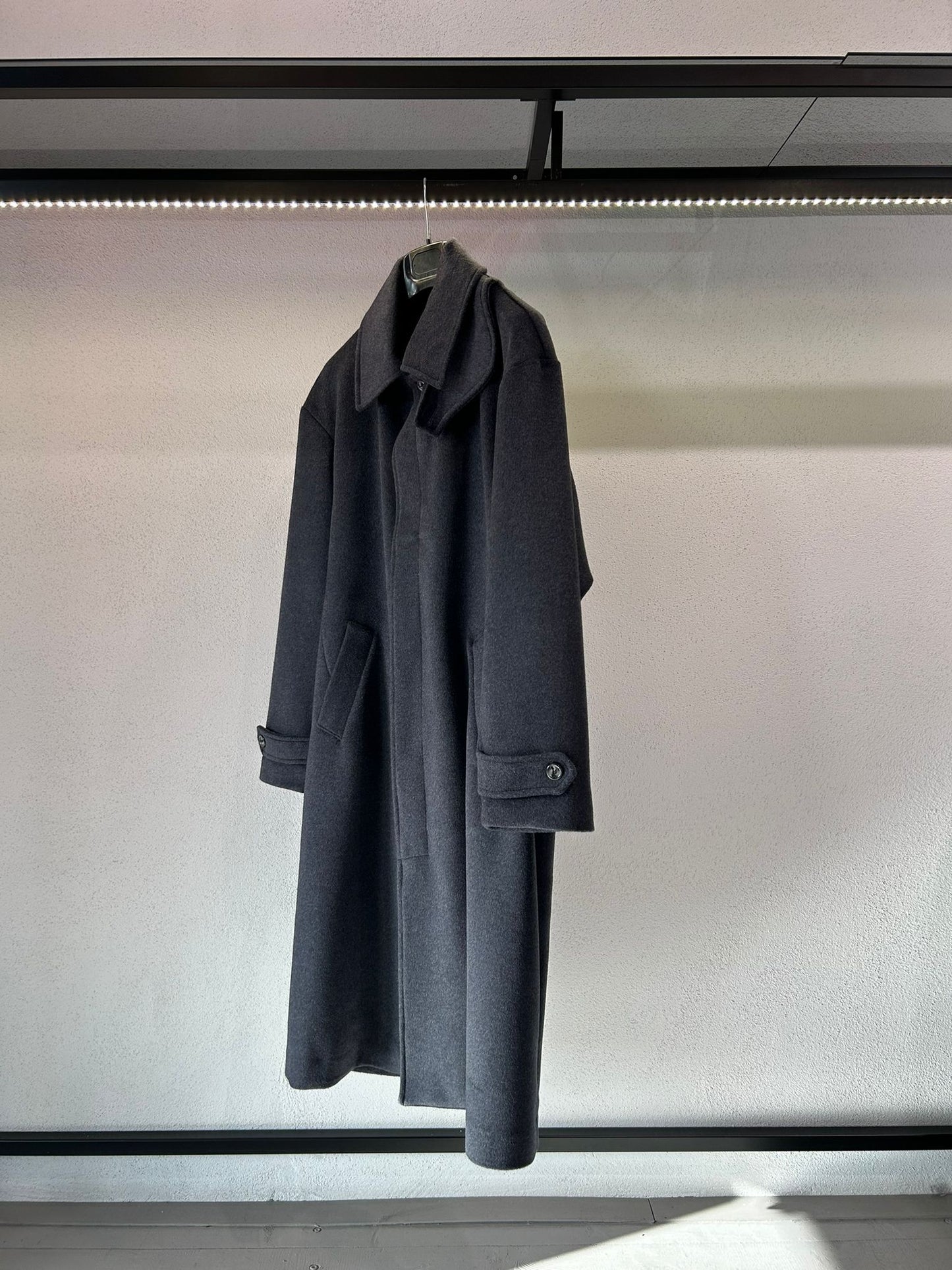 CAPPOTTO GEORGE OVERSIZE IN MISTO LANA - 1574