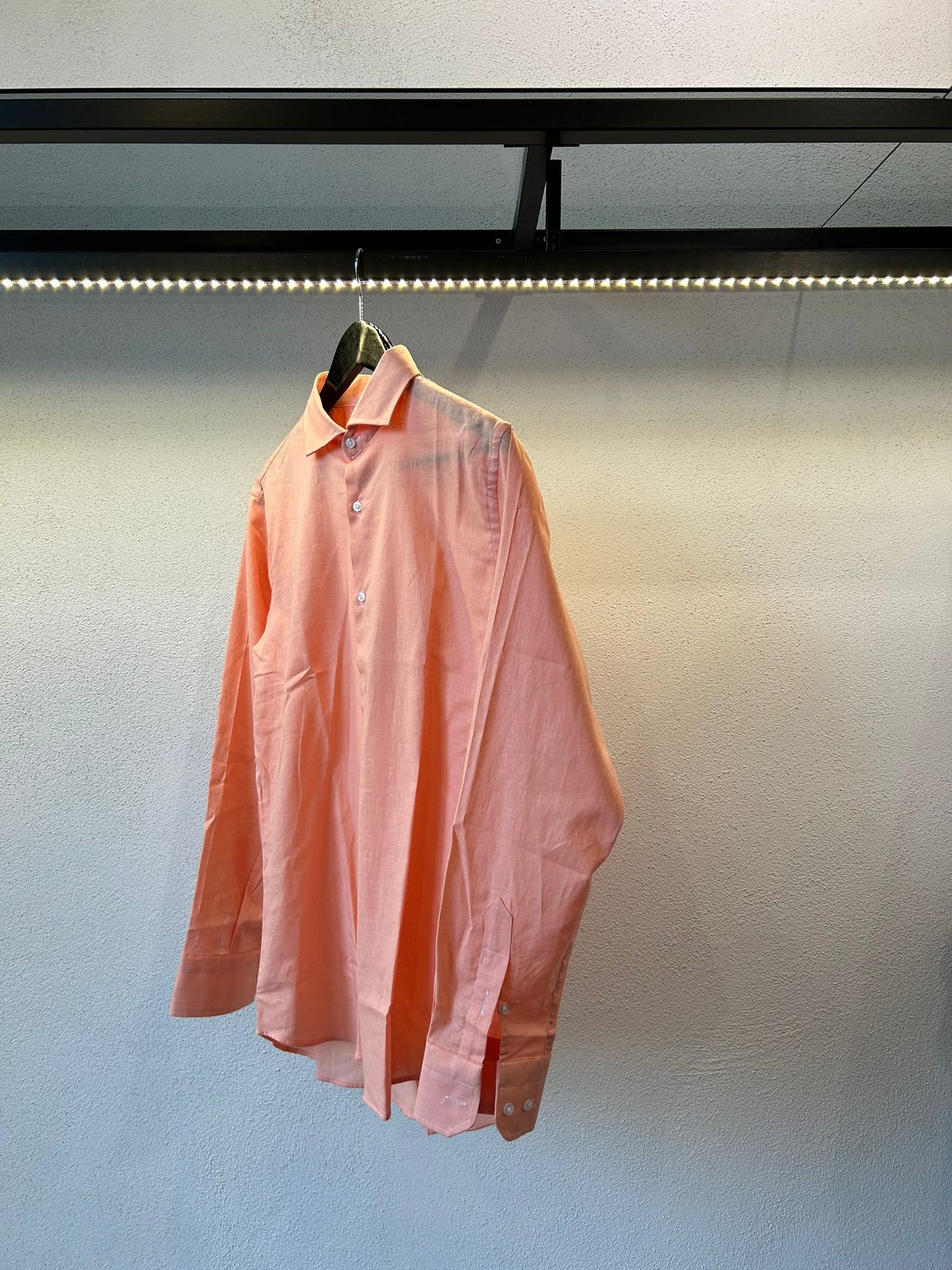 CAMICIA REGULAR IN LINO COLLO FRANCESE - 1392