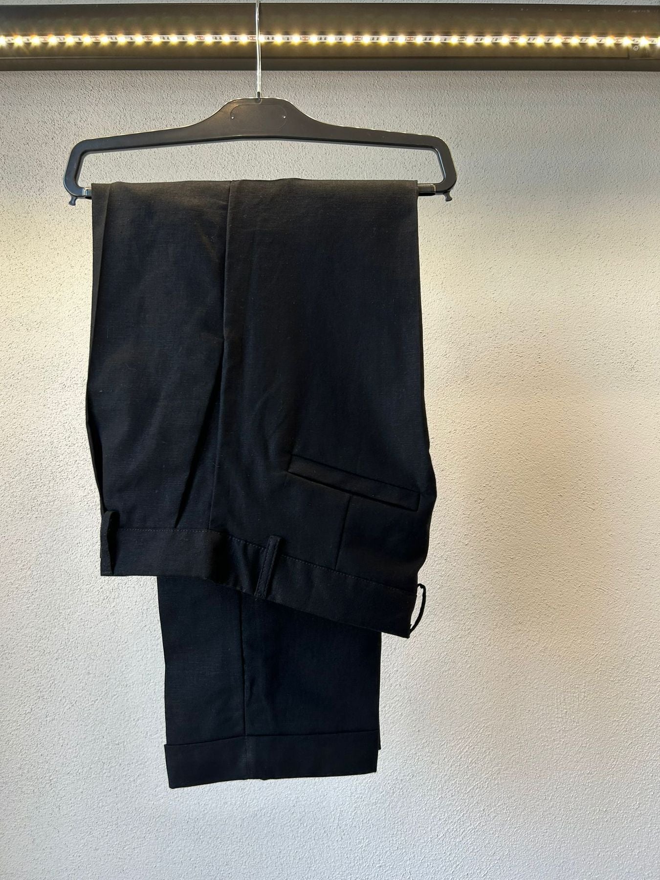 PANTALONE COMODO IN MISTO LINO VISCOSA - 1164