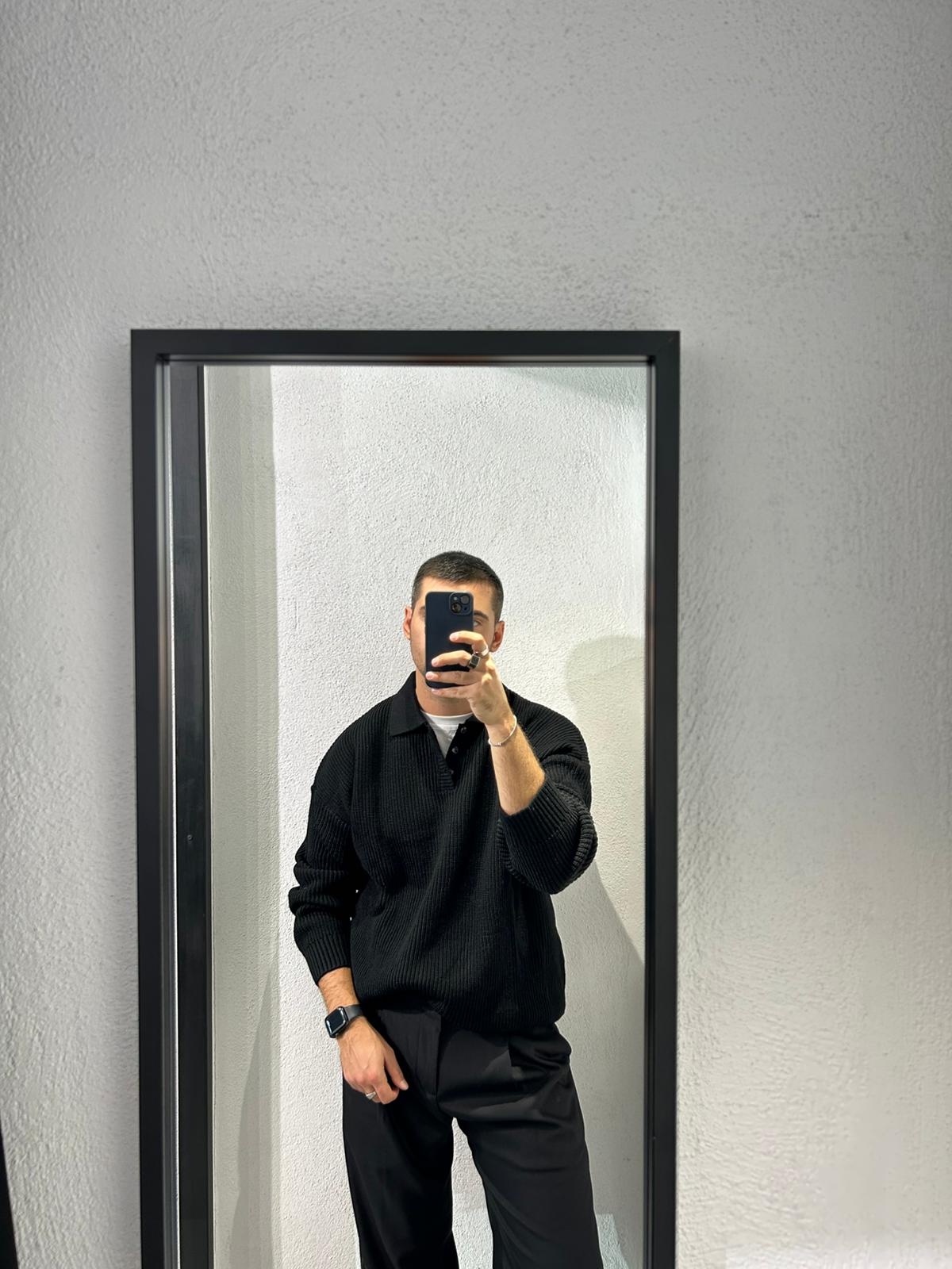 MAGLIONE POLO OVERSIZE - 1549