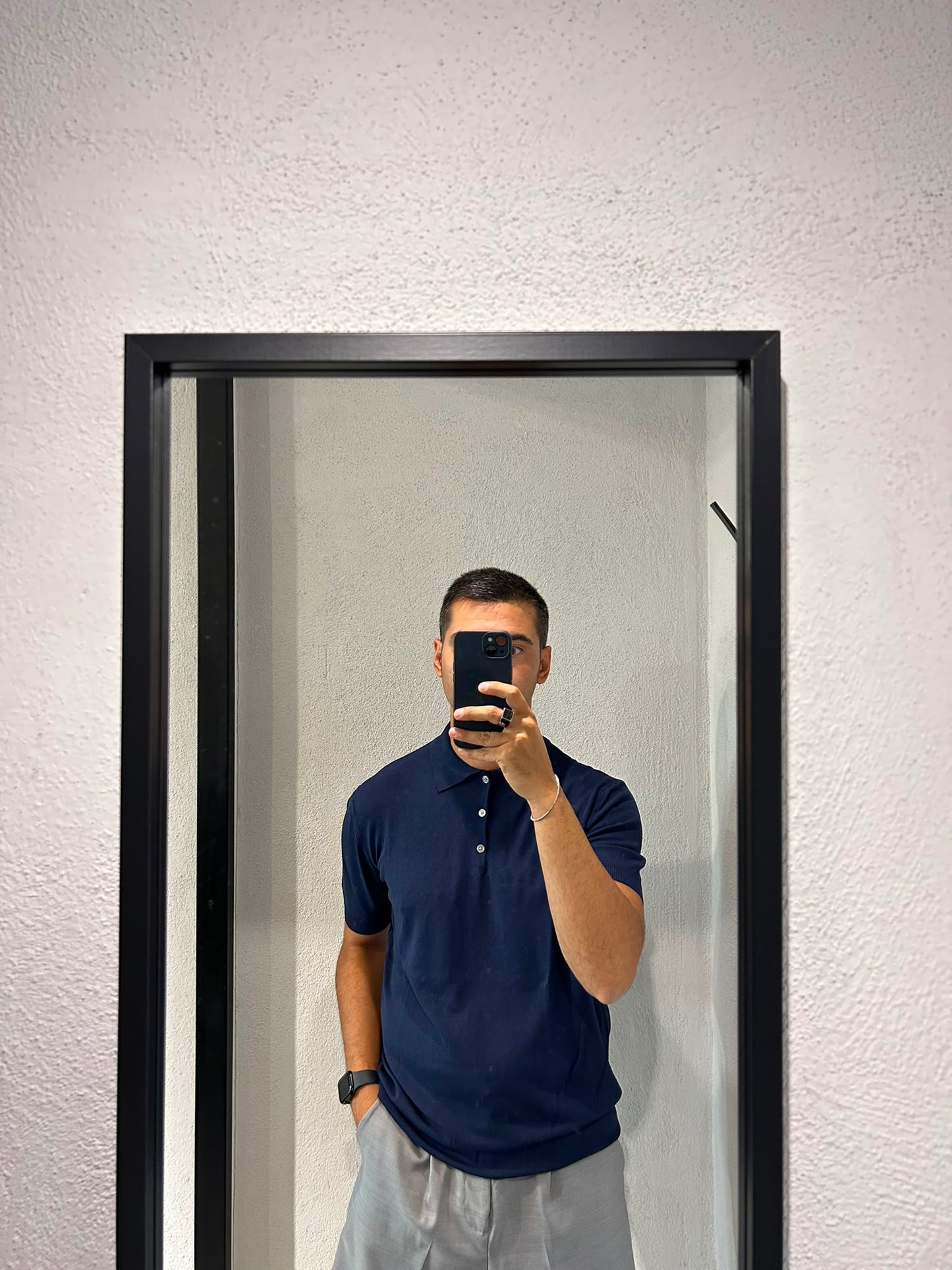 POLO REGULAR IN MISTO VISCOSA - 1310