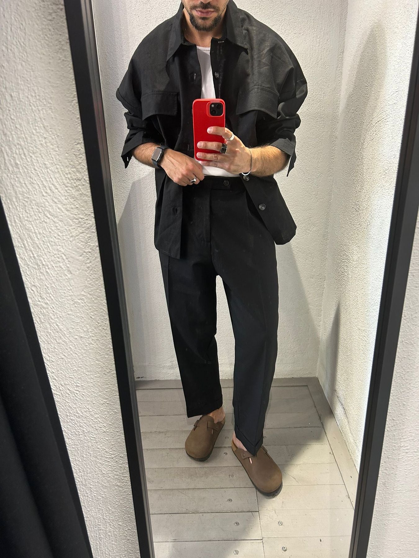 PANTALONE COMODO IN MISTO LINO VISCOSA - 1164