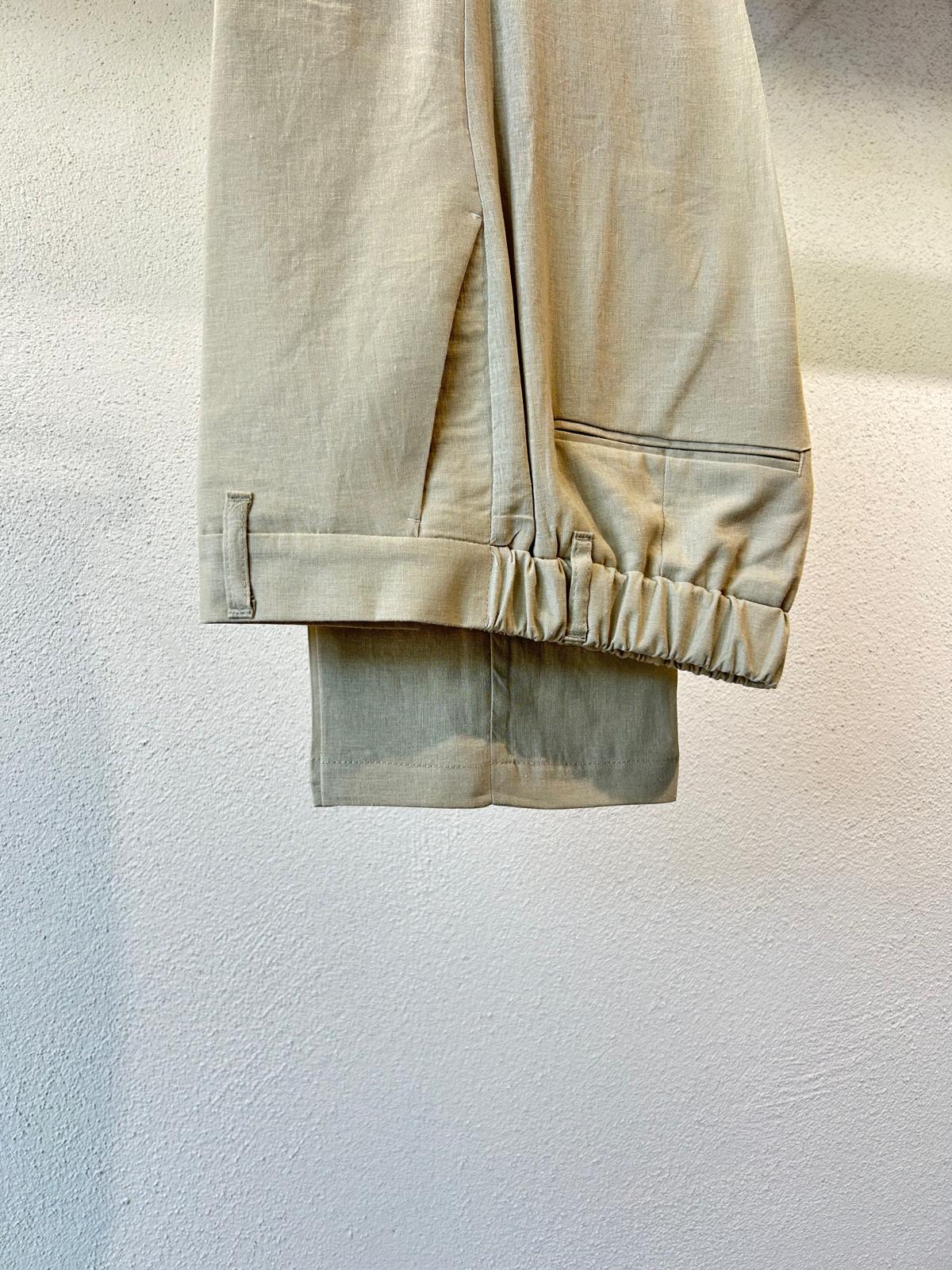 PANTALONE HALF TEX LINO - 1718