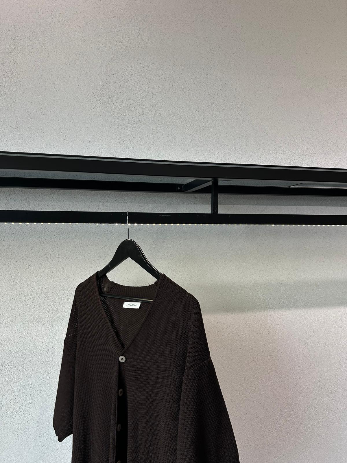 CARDIGAN IN FILO MANICA CORTA - 1642