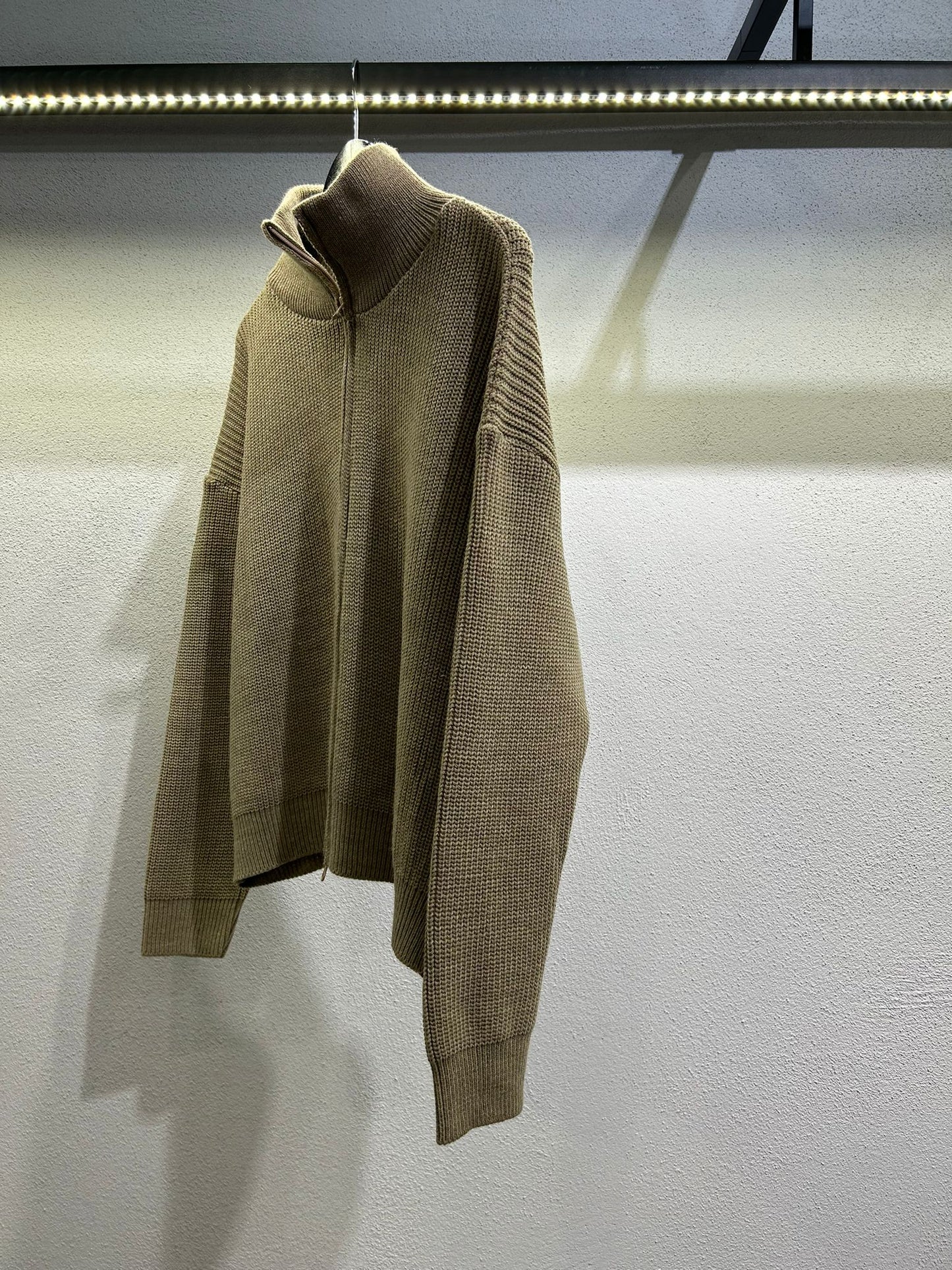 LUPETTO FULL ZIP IN MISTO LANA - 1273