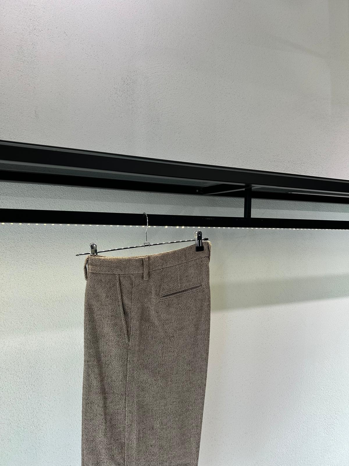 PANTALONE PATTERN IN LANETTA - 1577