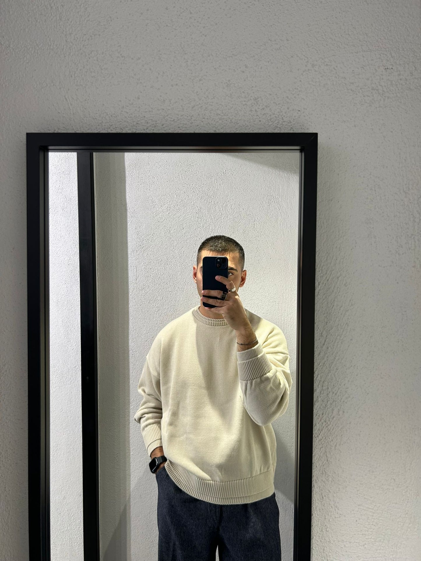 MAGLIONE DOUBLE CROP FIT - 1581