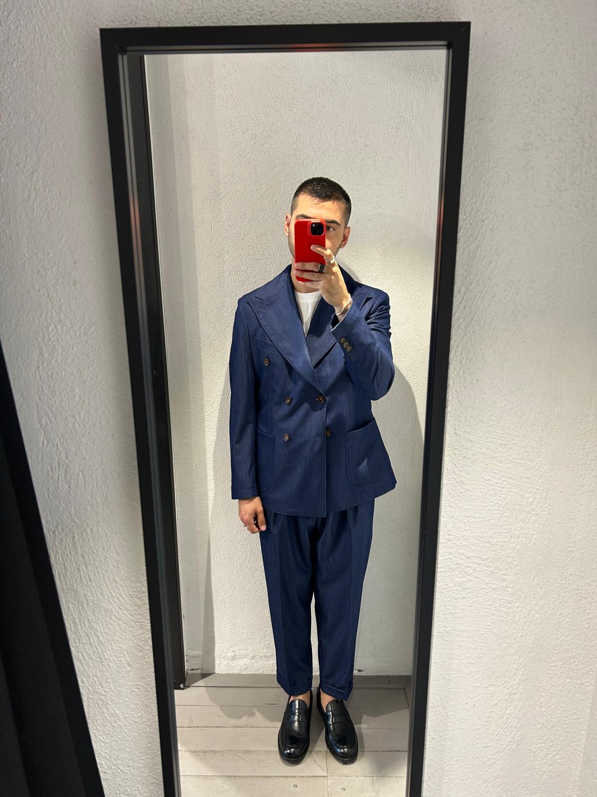 ABITO DELON EFFETTO DENIM - 1363