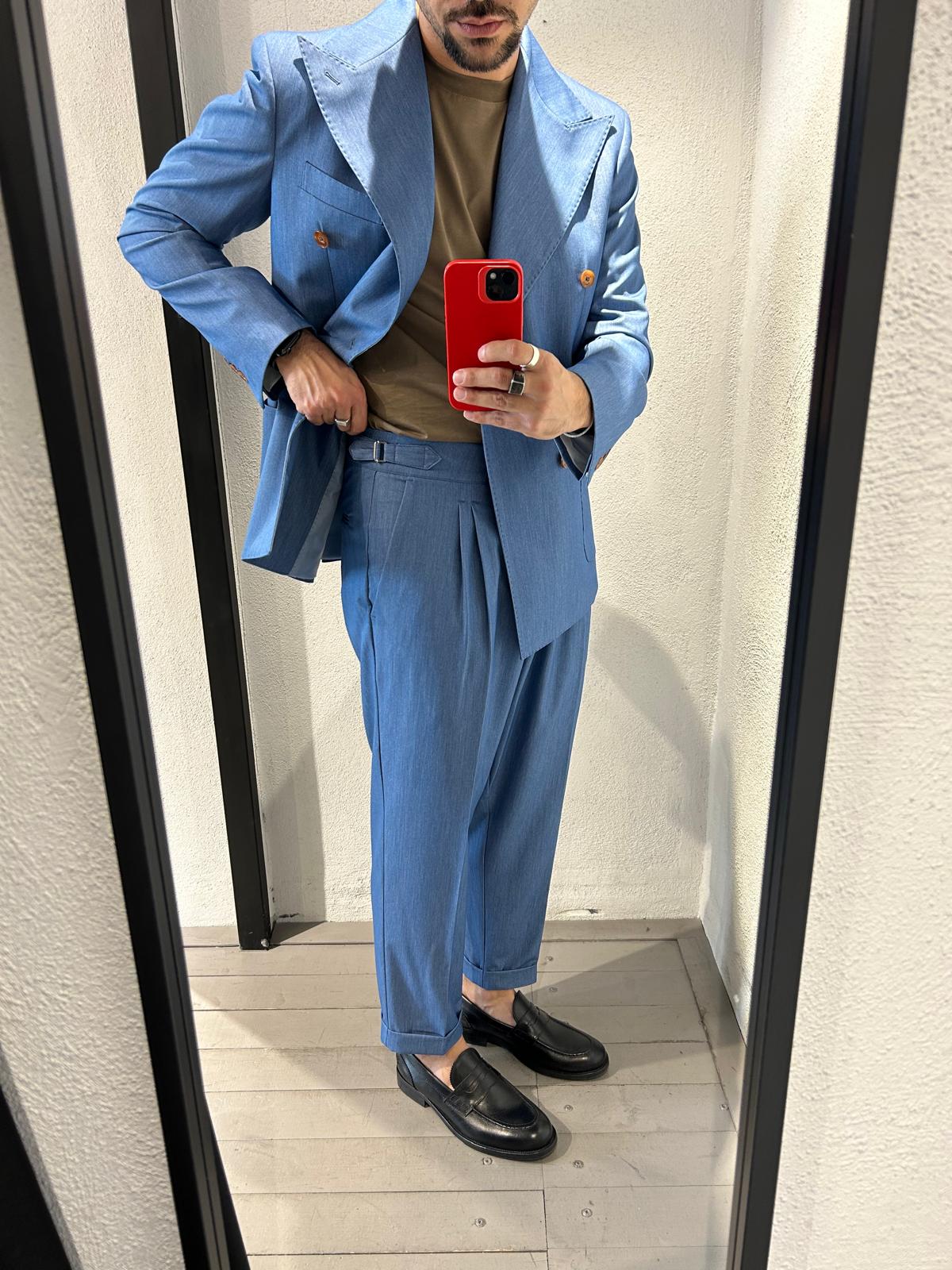ABITO DELON EFFETTO DENIM - 1363