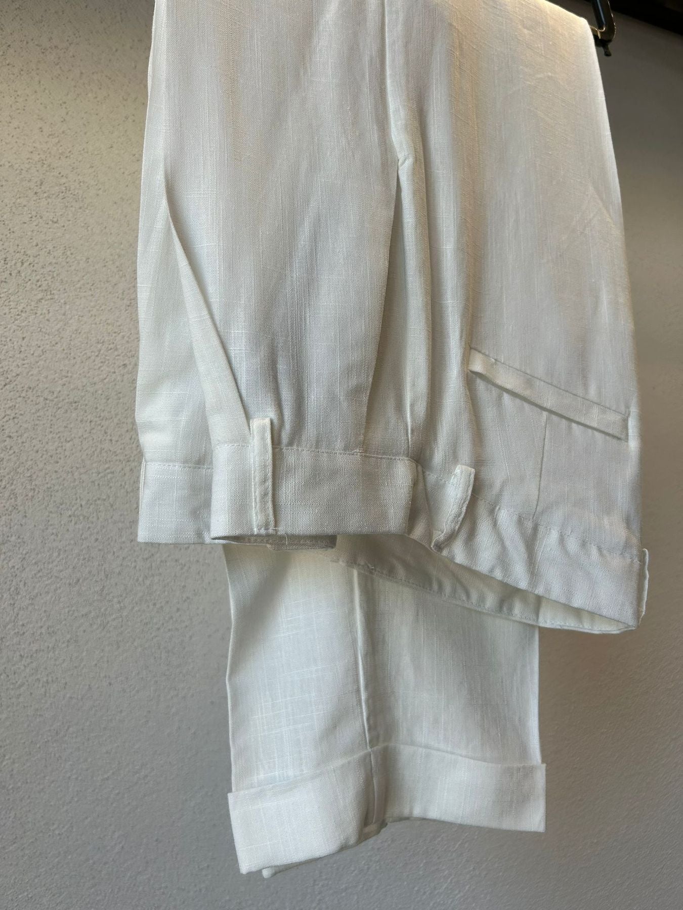 PANTALONE COMODO IN MISTO LINO VISCOSA - 1164