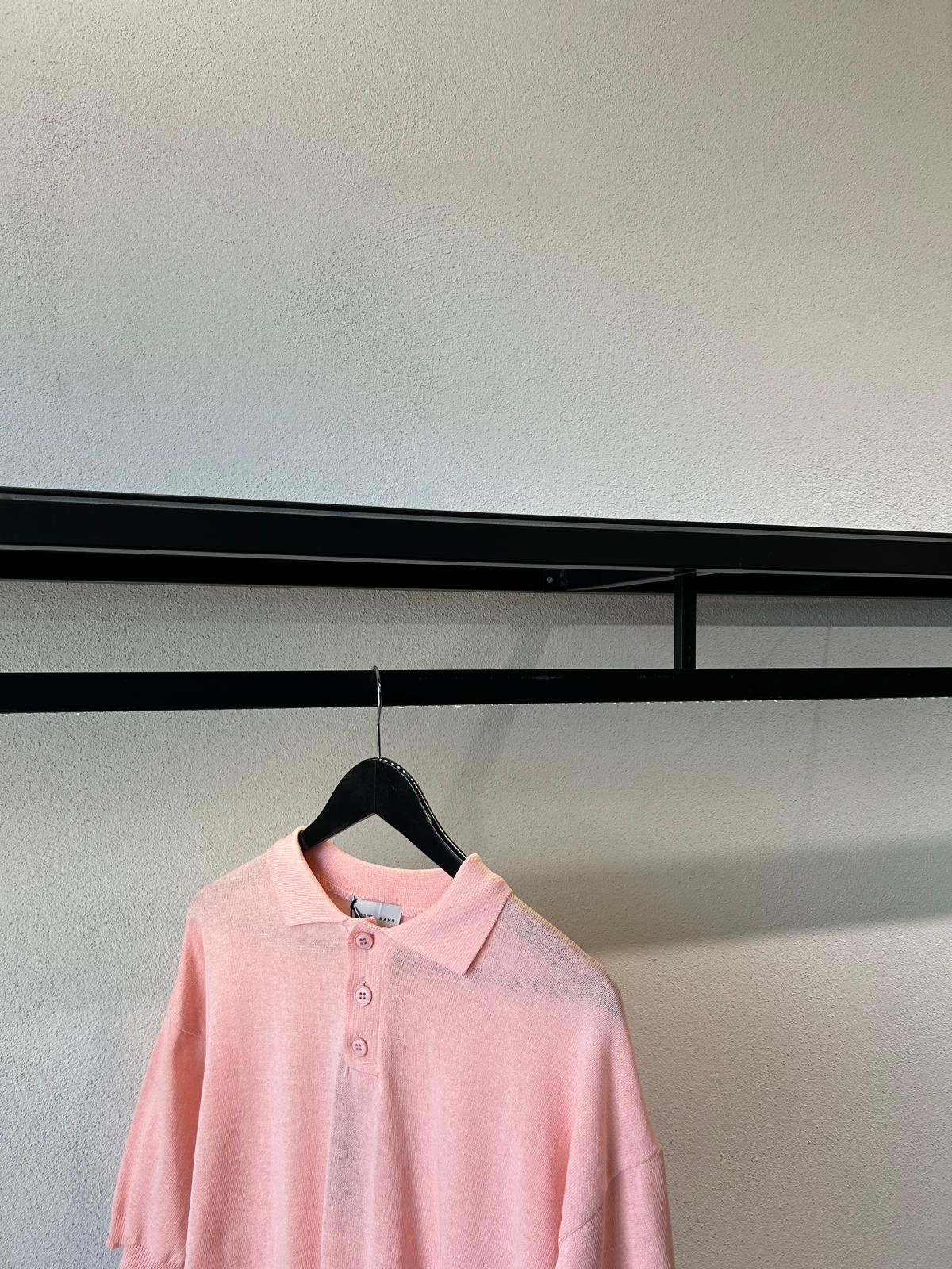 POLO CROP/OVER IN FILO - 1634