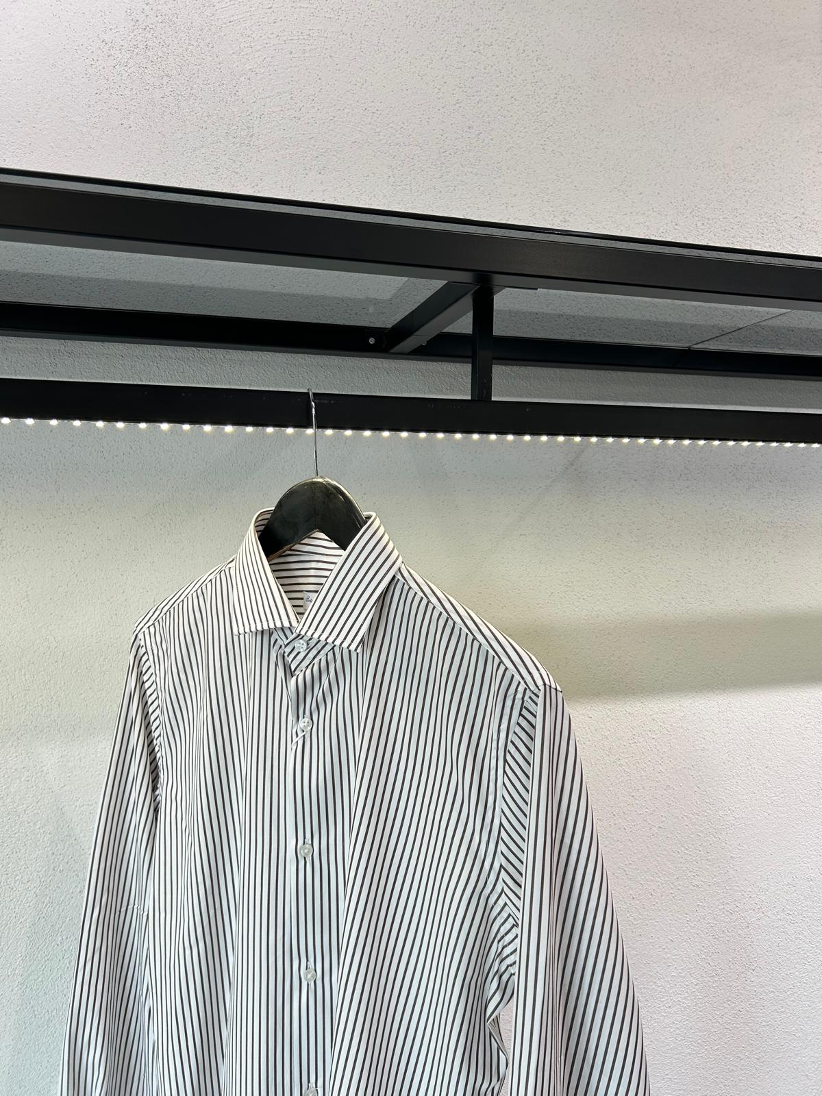 CAMICIA IN COTONE A RIGHE - 1518