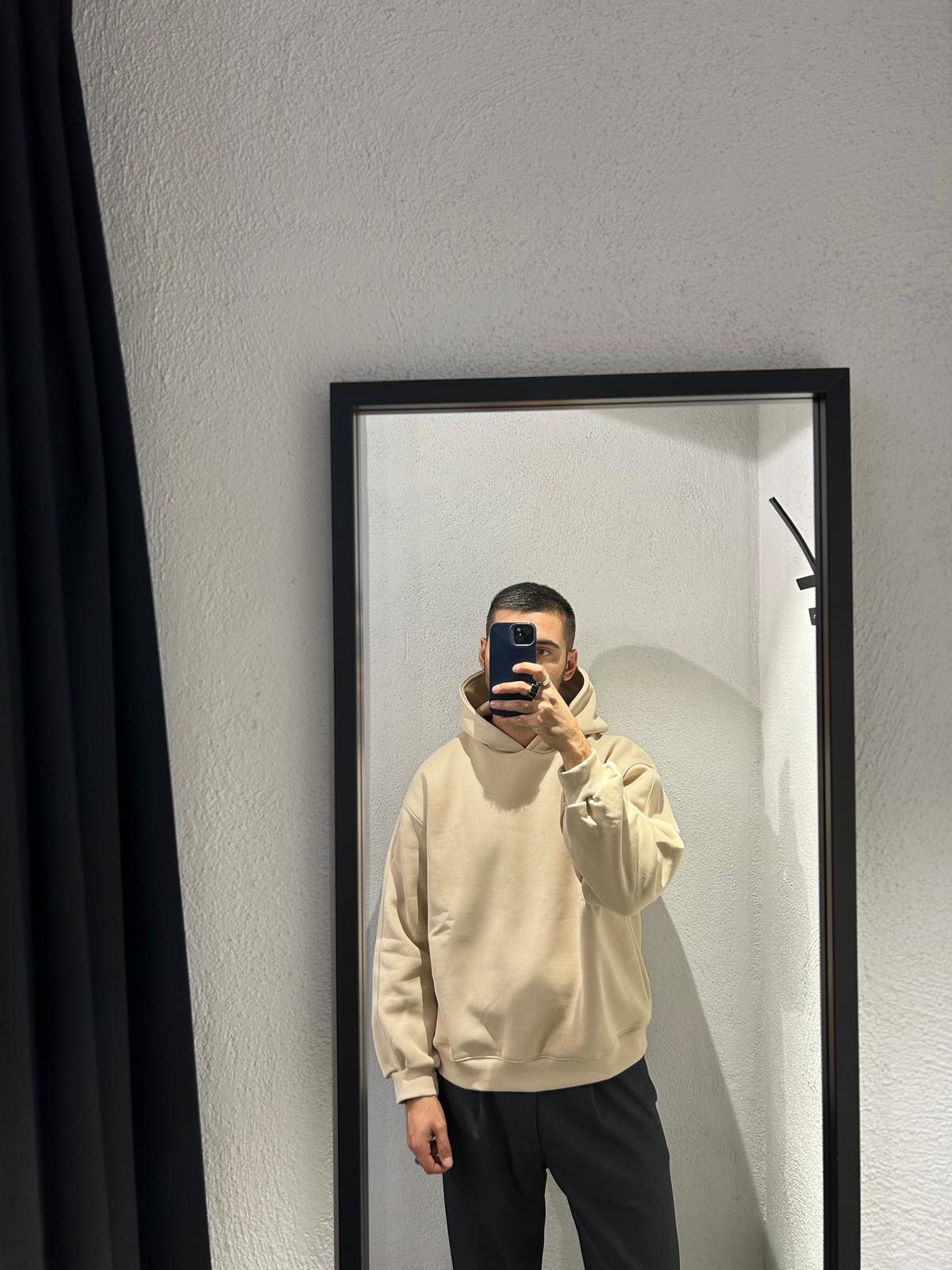 HOODIE CROPPED GARZATA - 1202