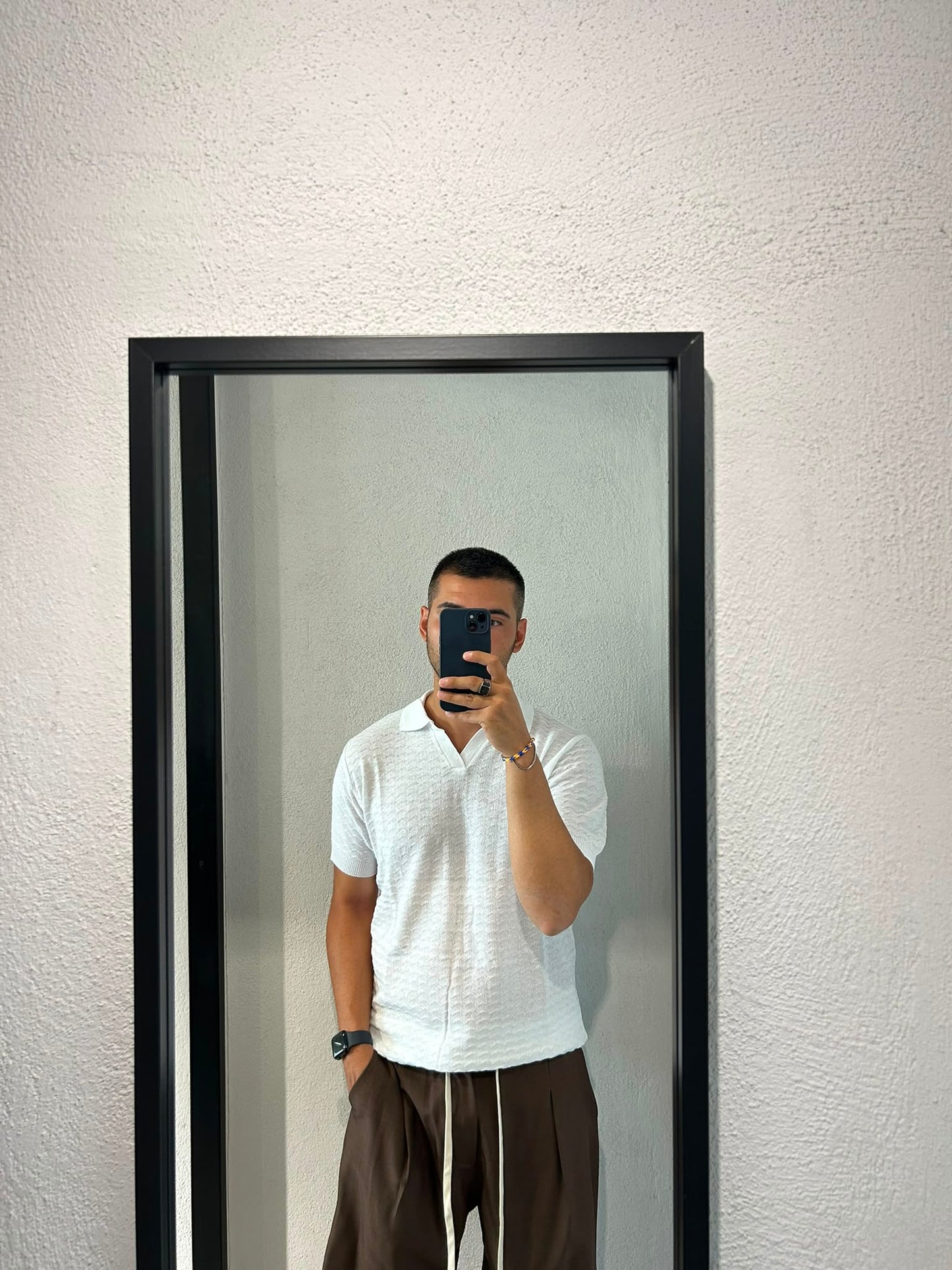 POLO REGULAR IN FILO SCOLLO V - 1709