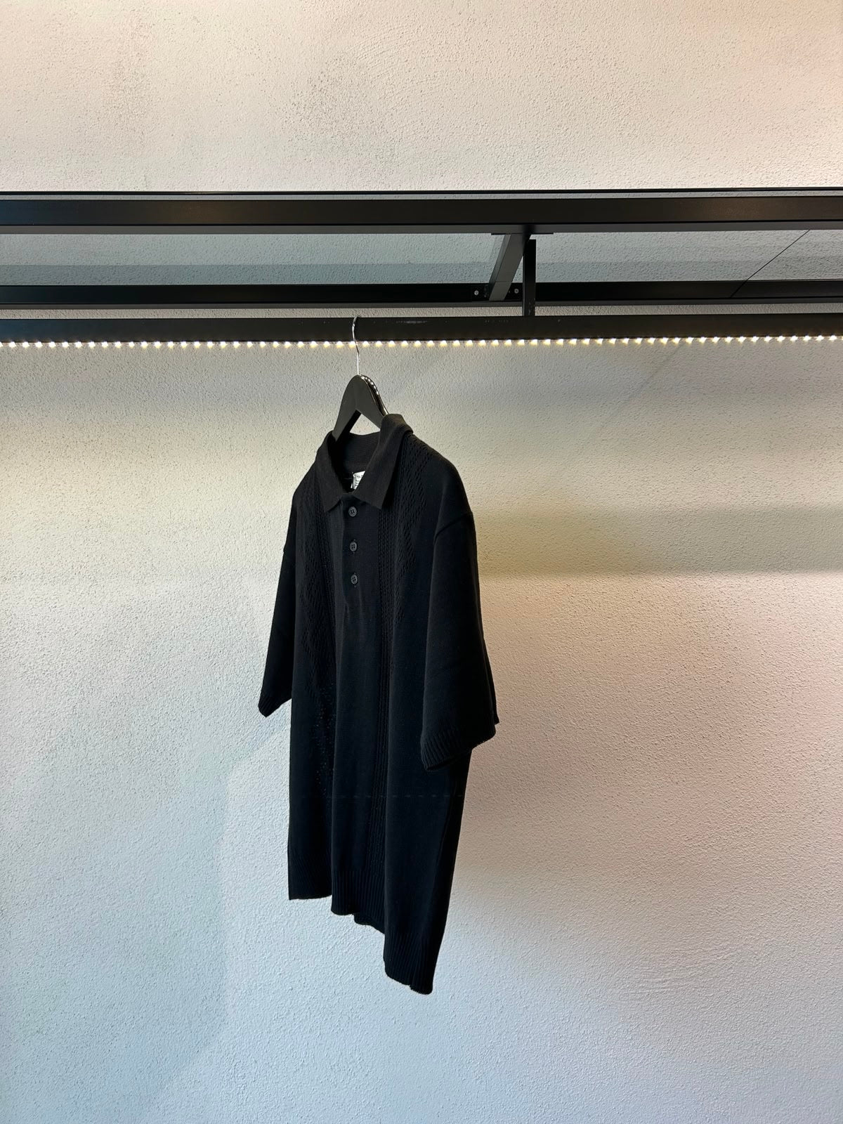 POLO IN FILO TRAMATA CROP FIT - 1708
