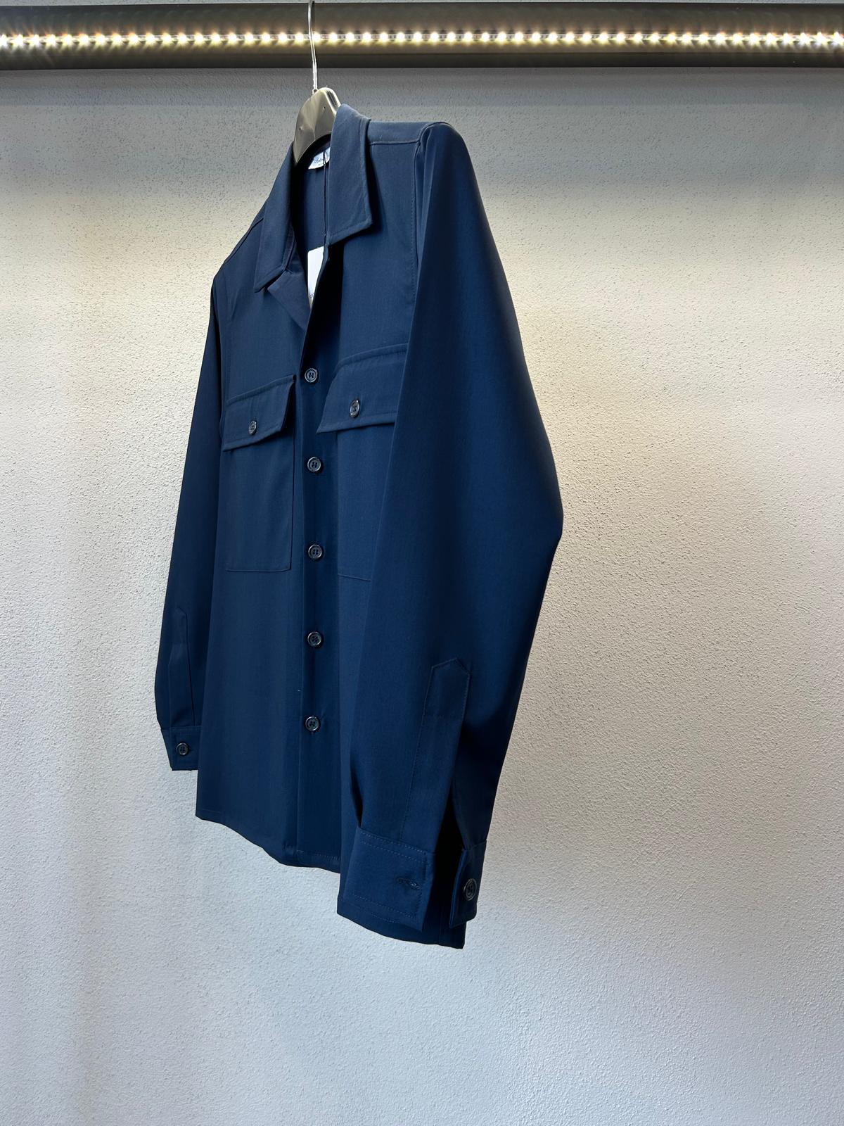 CAMICIA SAHARIANA MILLER CON TASCONI DA COMPLETO - 1107