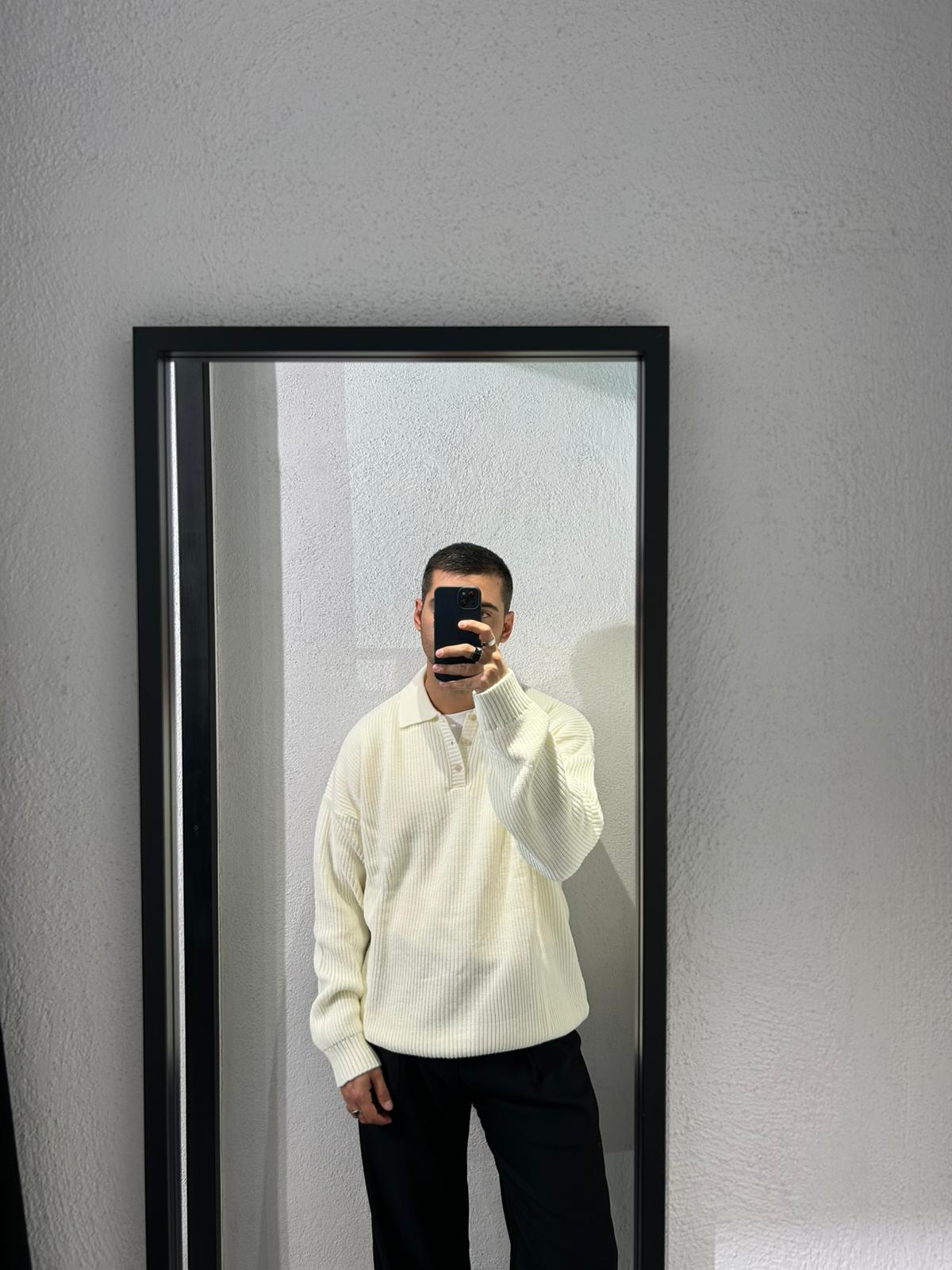 MAGLIONE POLO OVERSIZE - 1549