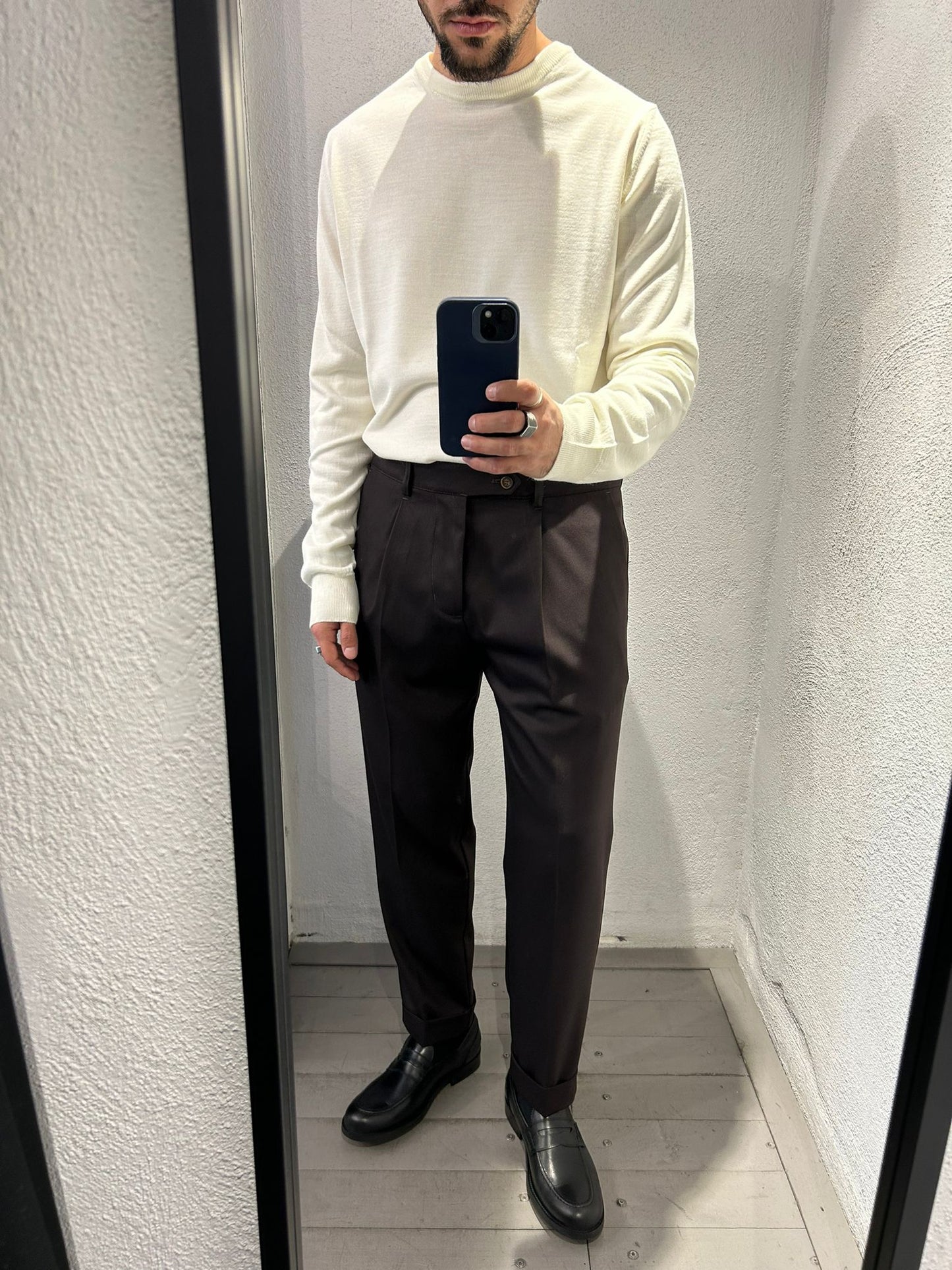 PANTALONE CLASSICO ALL IN VICOGNA - 1277