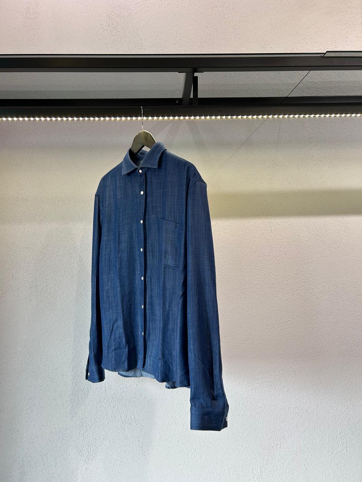 CAMICIA OVERSIZE IN DENIM - 1563