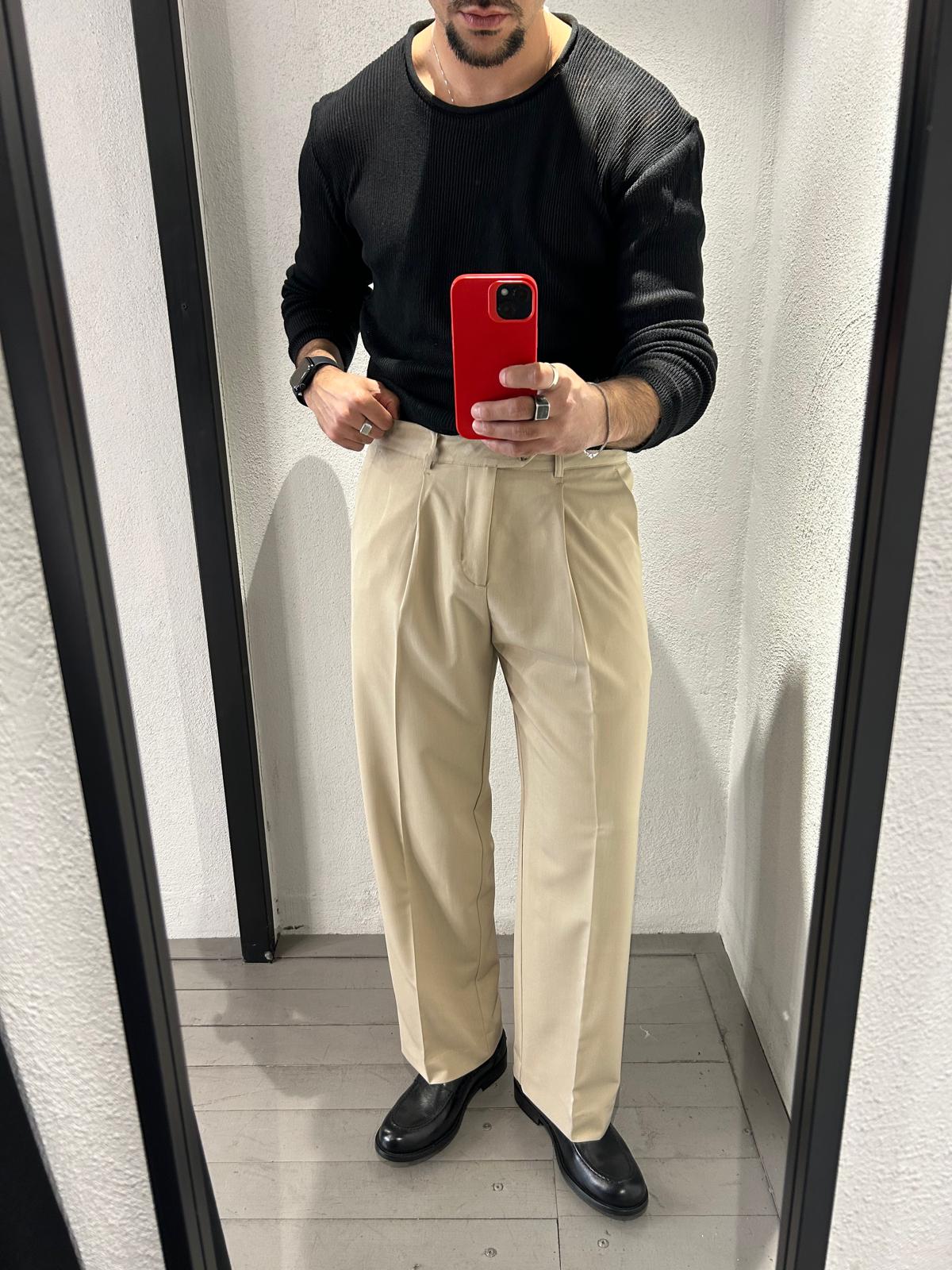 PANTALONE GERAS FONDO AMPIO - 1348