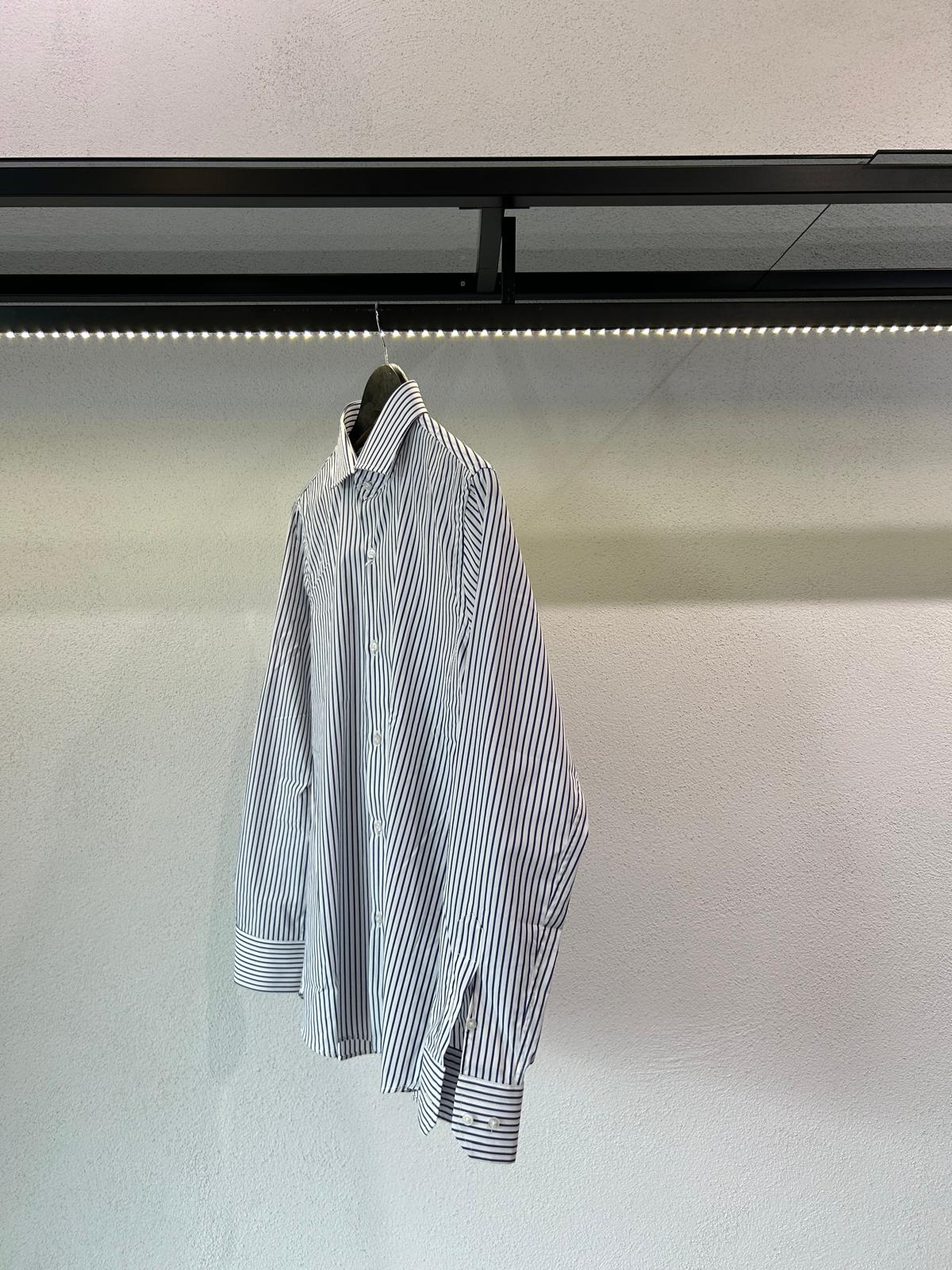 CAMICIA IN COTONE A RIGHE - 1518