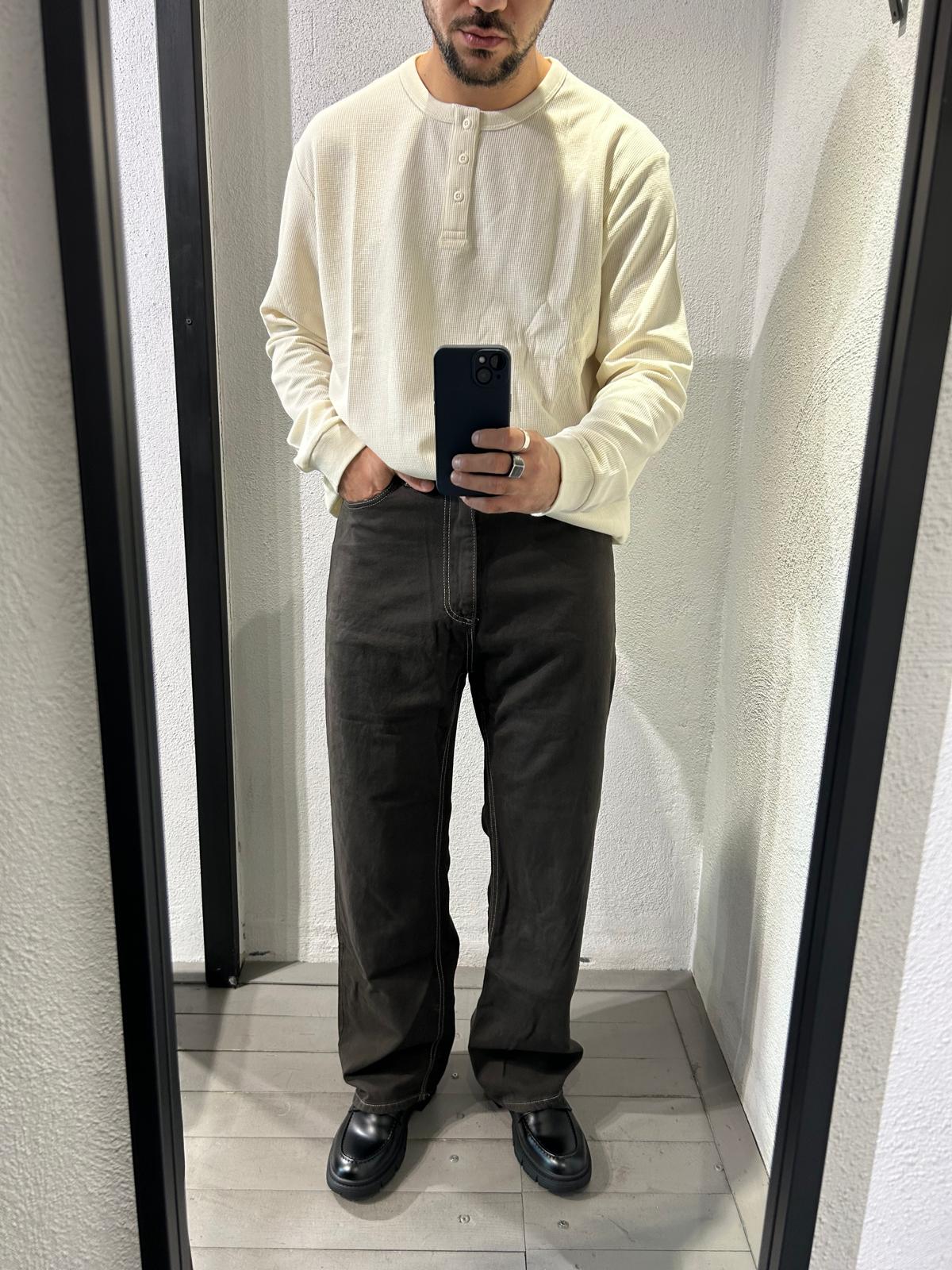 JEANS FLARE CONTRAST - 1524