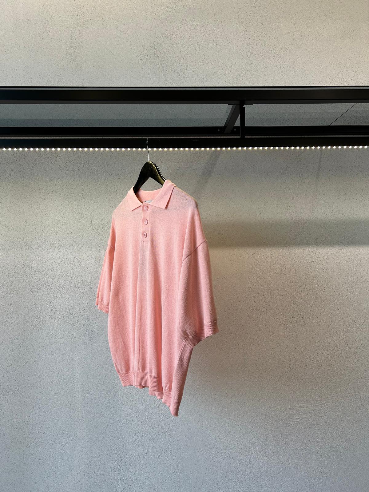 POLO CROP/OVER IN FILO - 1634