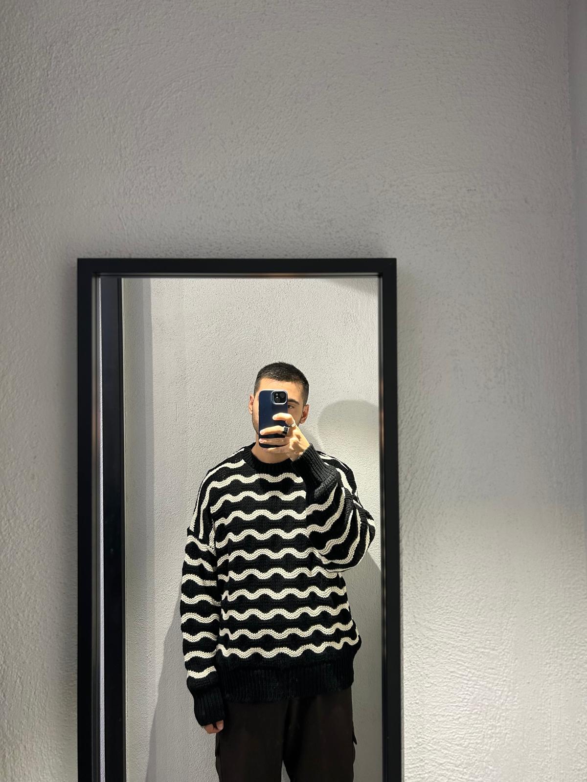 MAGLIONE WAVES OVERSIZE - 1265