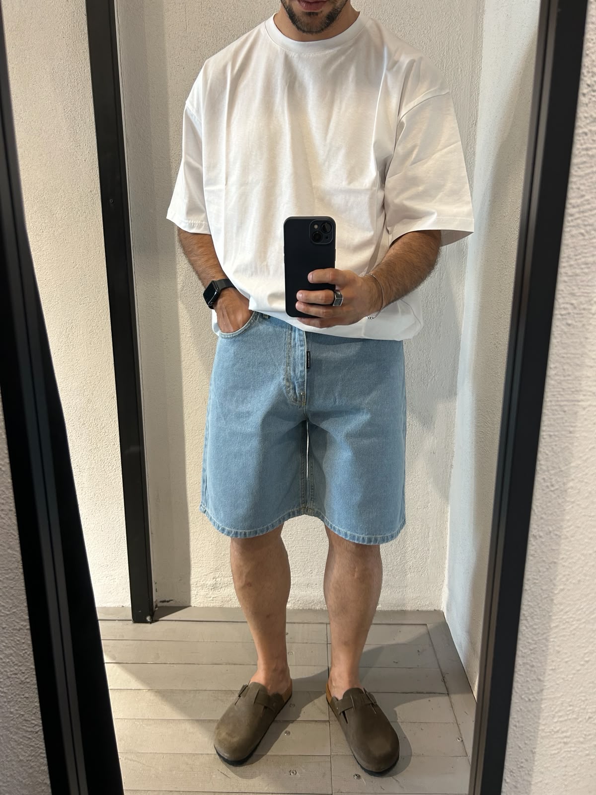 SHORT IN DENIM REGULAR FIT - 1663