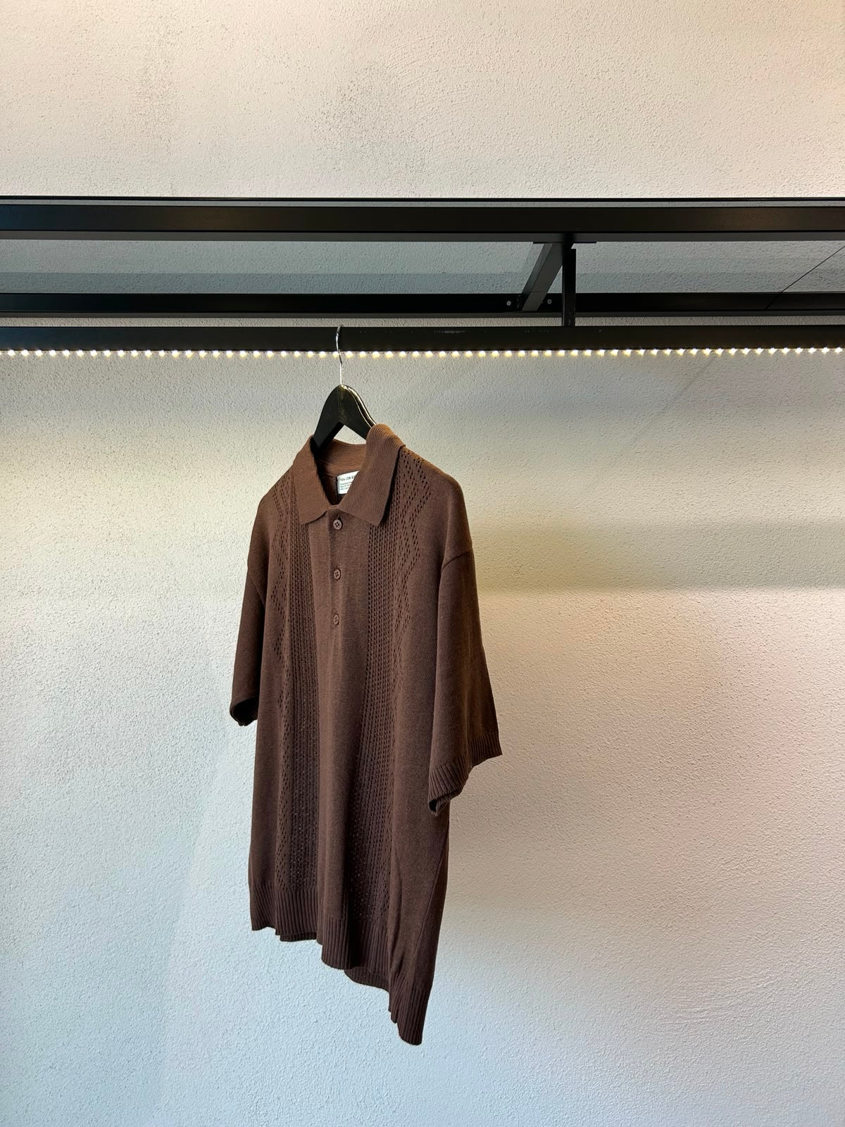 POLO IN FILO TRAMATA CROP FIT - 1708