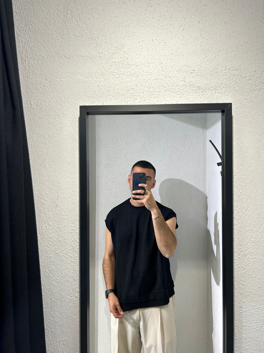 GILET DOUBLE IN FILO - 1659