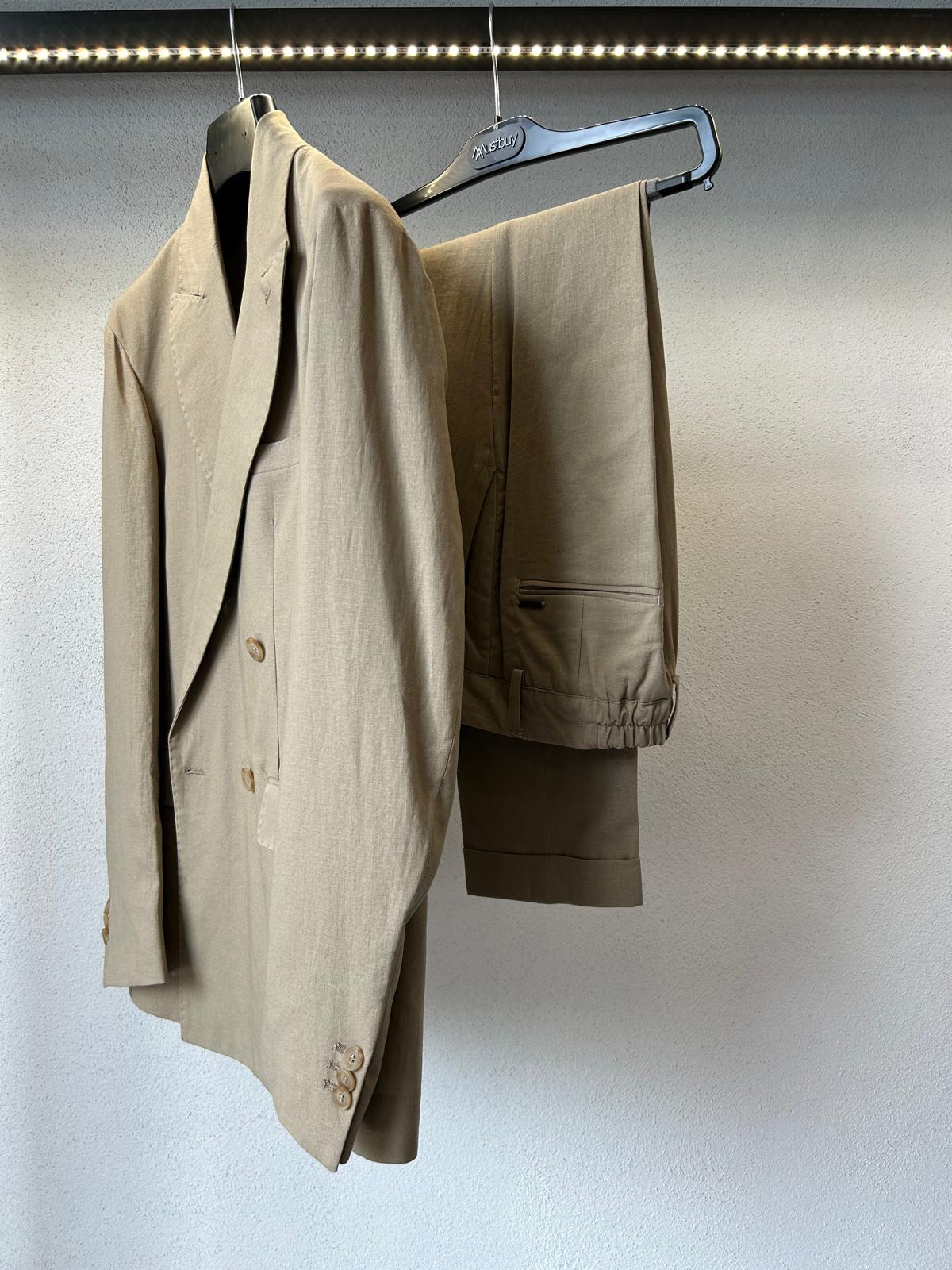 ABITO DOPPIOPETTO TEX LINO CON PANTALONE TOKYO - 1181
