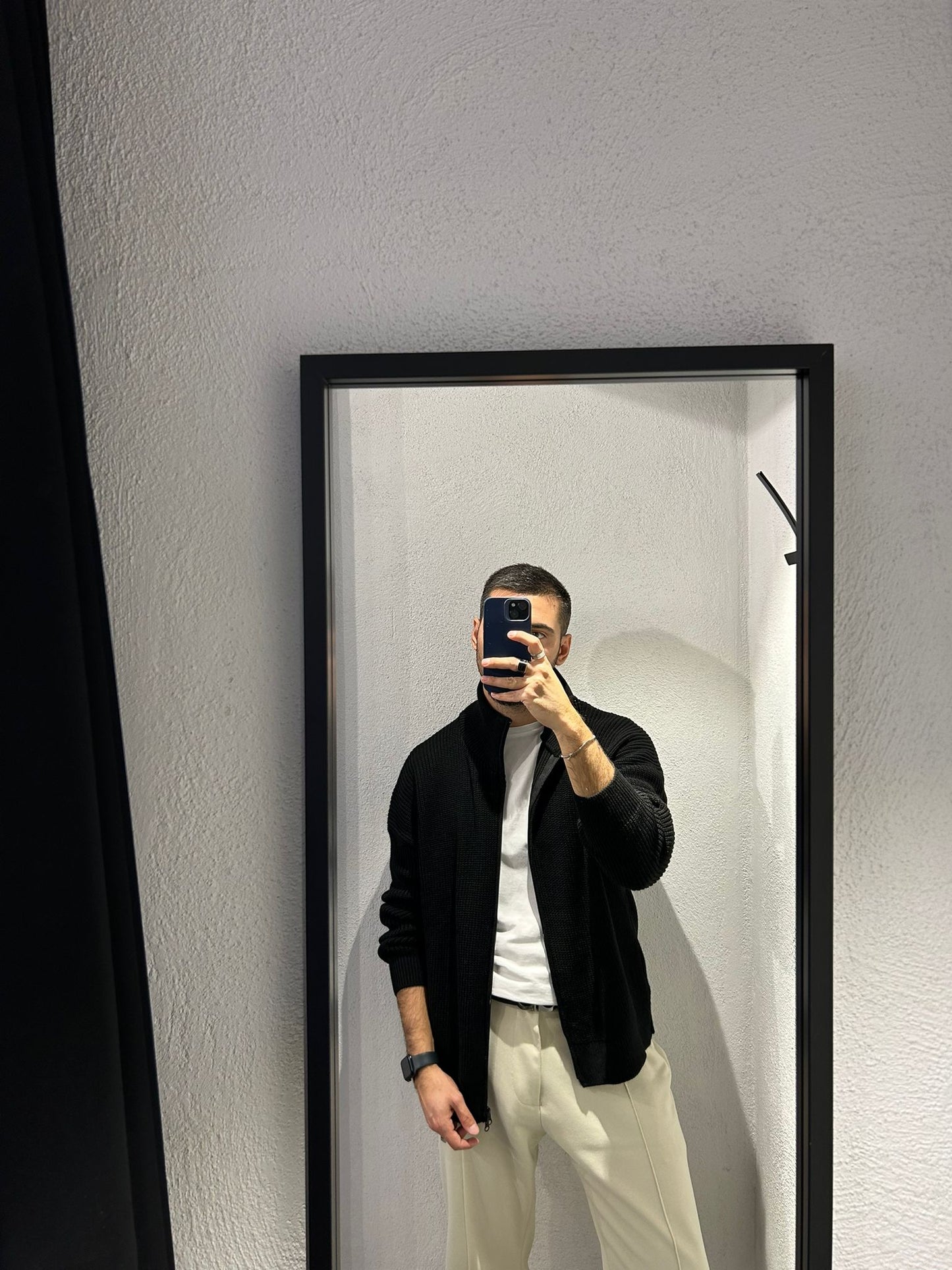 LUPETTO FULL ZIP IN MISTO LANA - 1273