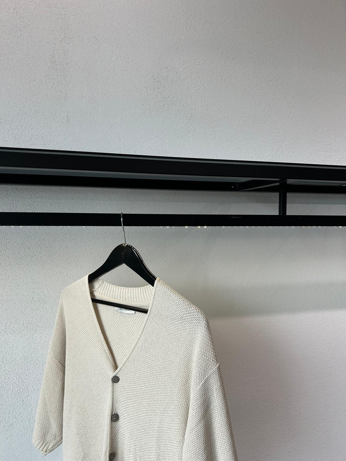 CARDIGAN IN FILO MANICA CORTA - 1642