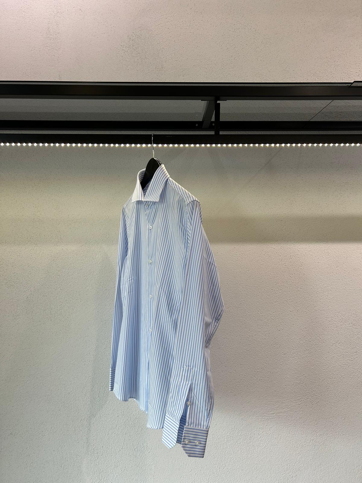 CAMICIA IN COTONE A RIGHE - 1518