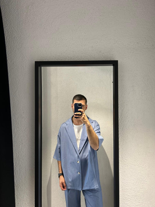 GIACCA CHAMBRAY OVERSIZE - 1364