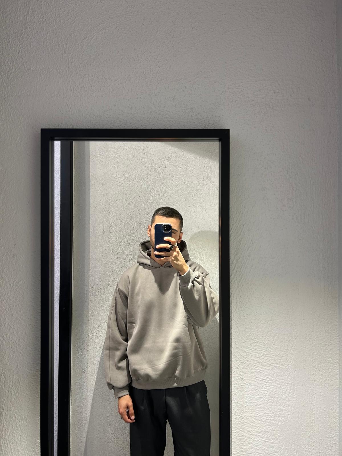 HOODIE CROPPED GARZATA - 1202