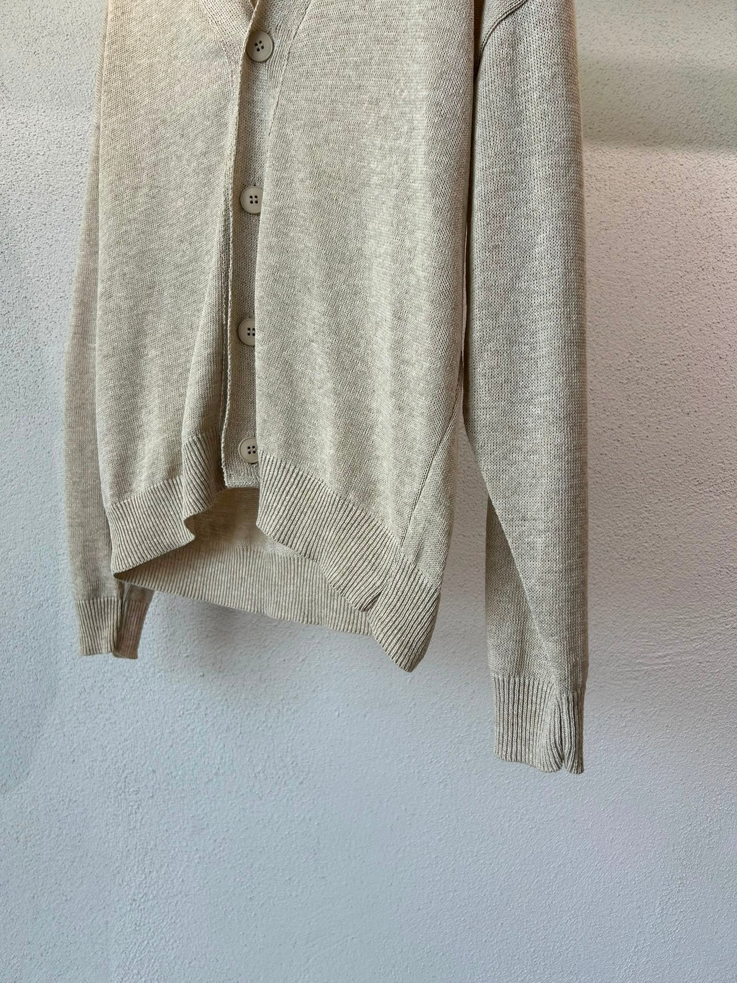 CARDIGAN IN FILO 4 BOTTONI - 1615