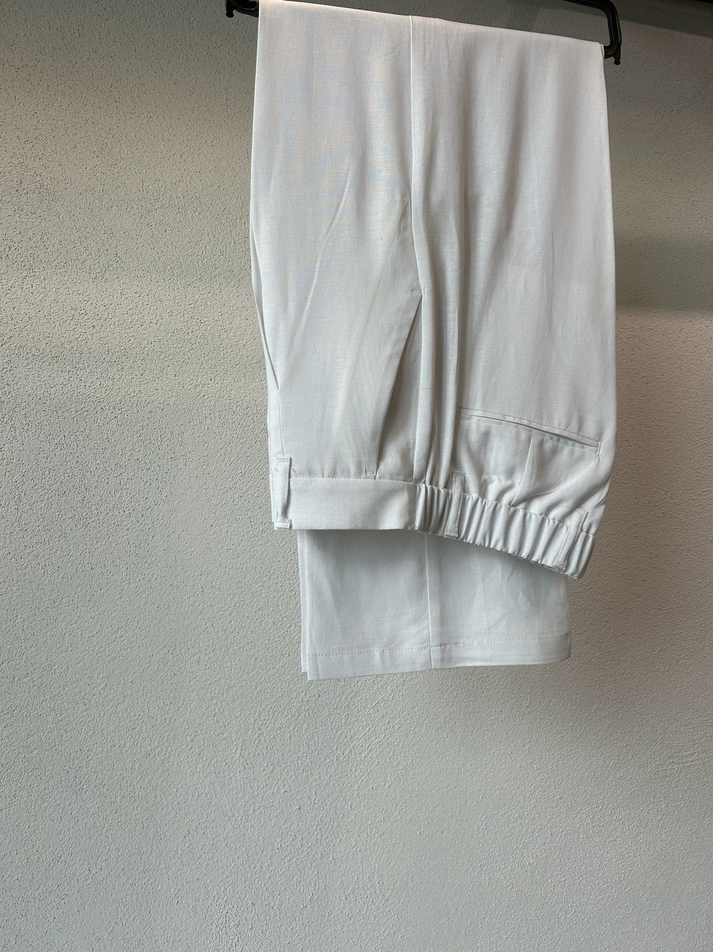 PANTALONE SOFT IN MISTO LINO - 1666