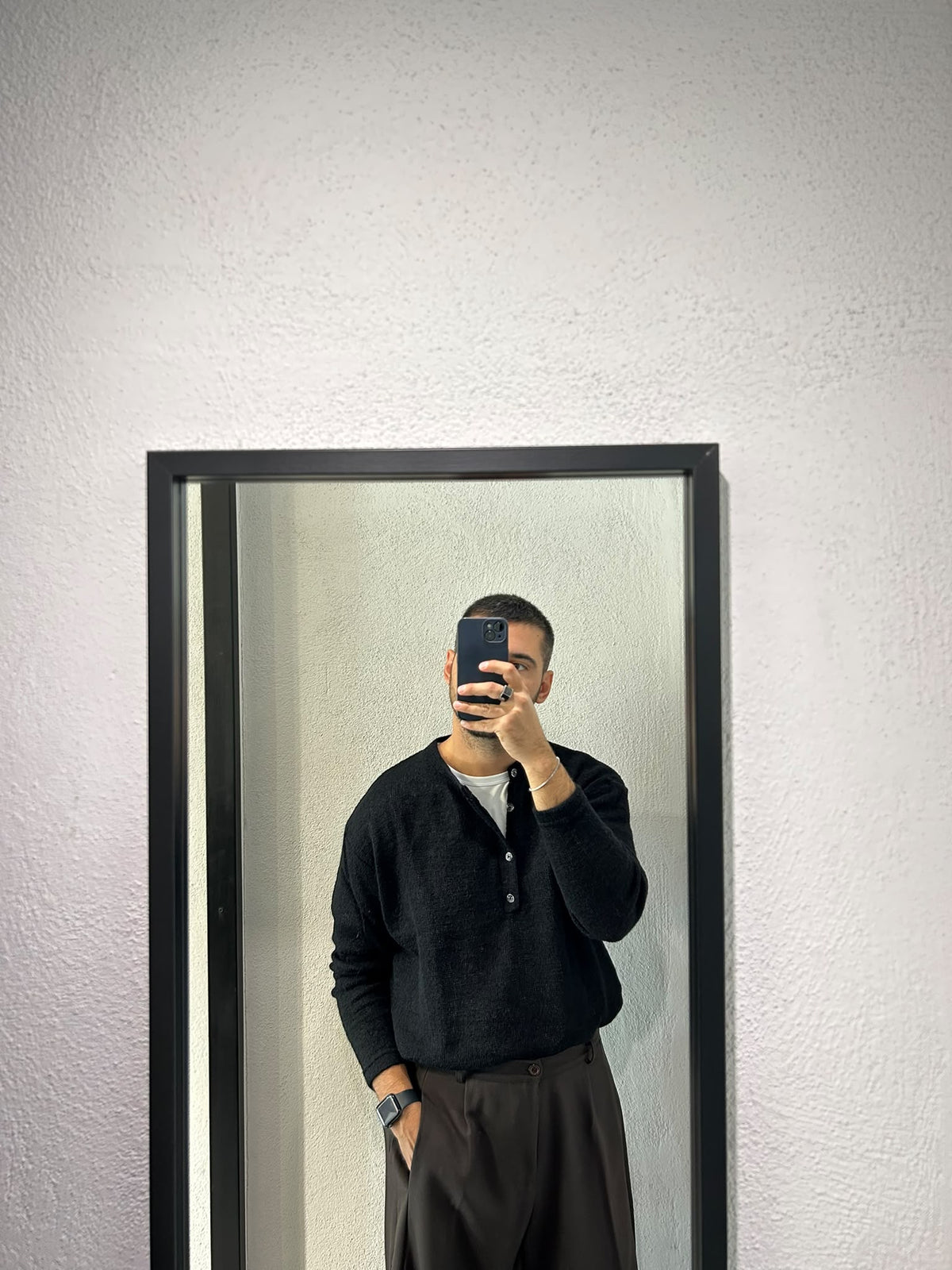 MAGLIA SERAFINO IN MISTO LANA - 2045