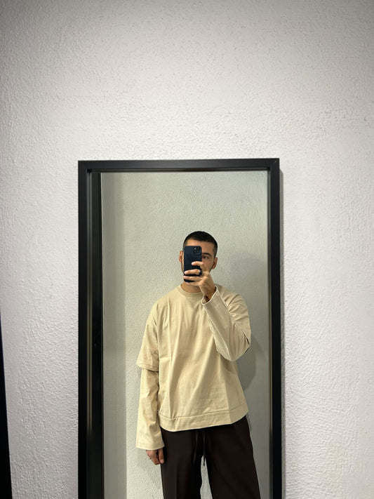LONGSLEEVE DOUBLE CROP/OVER HEAVY - 2007