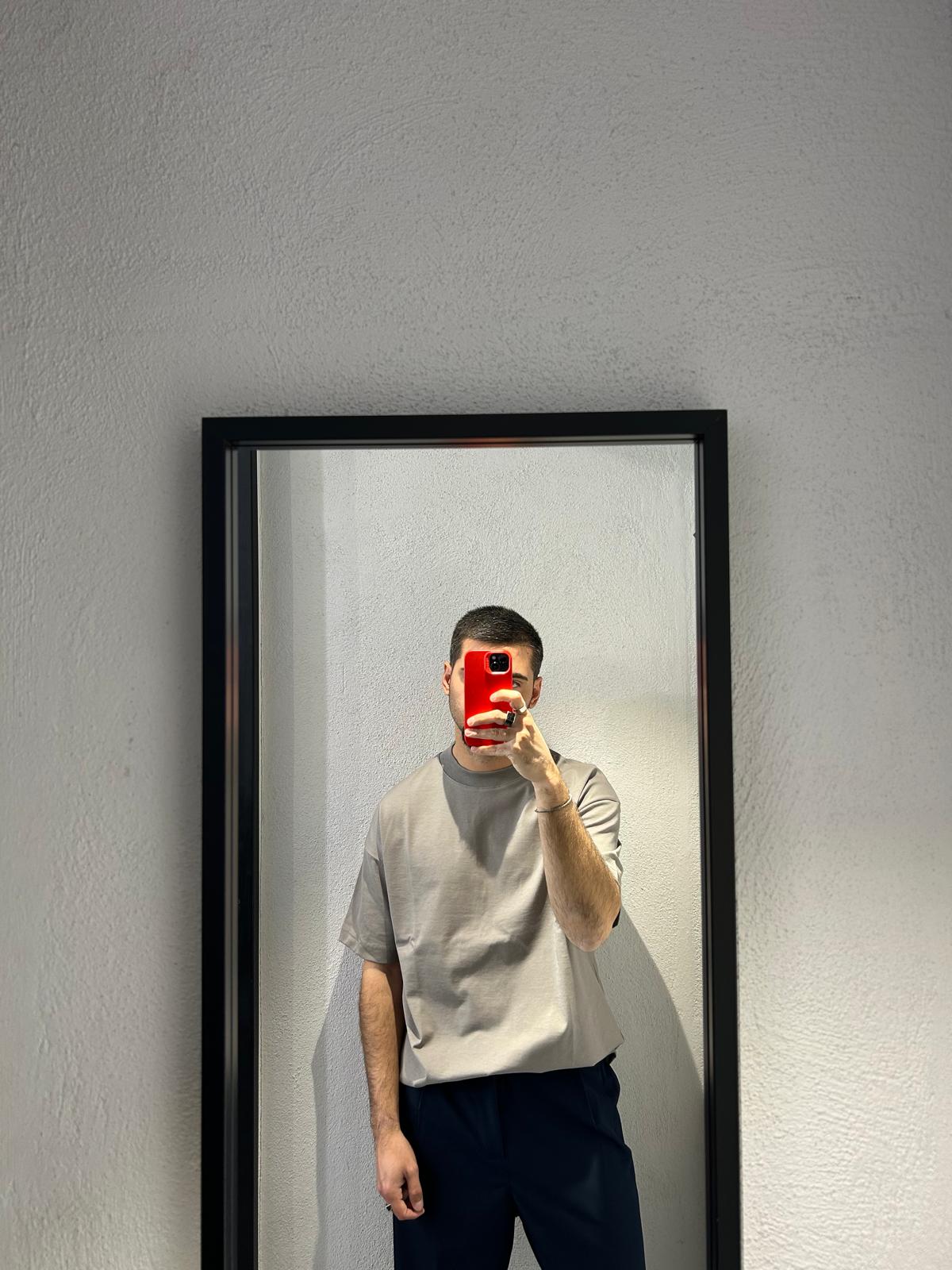 T SHIRT COMODA CON COLLO STRETTO - 1307