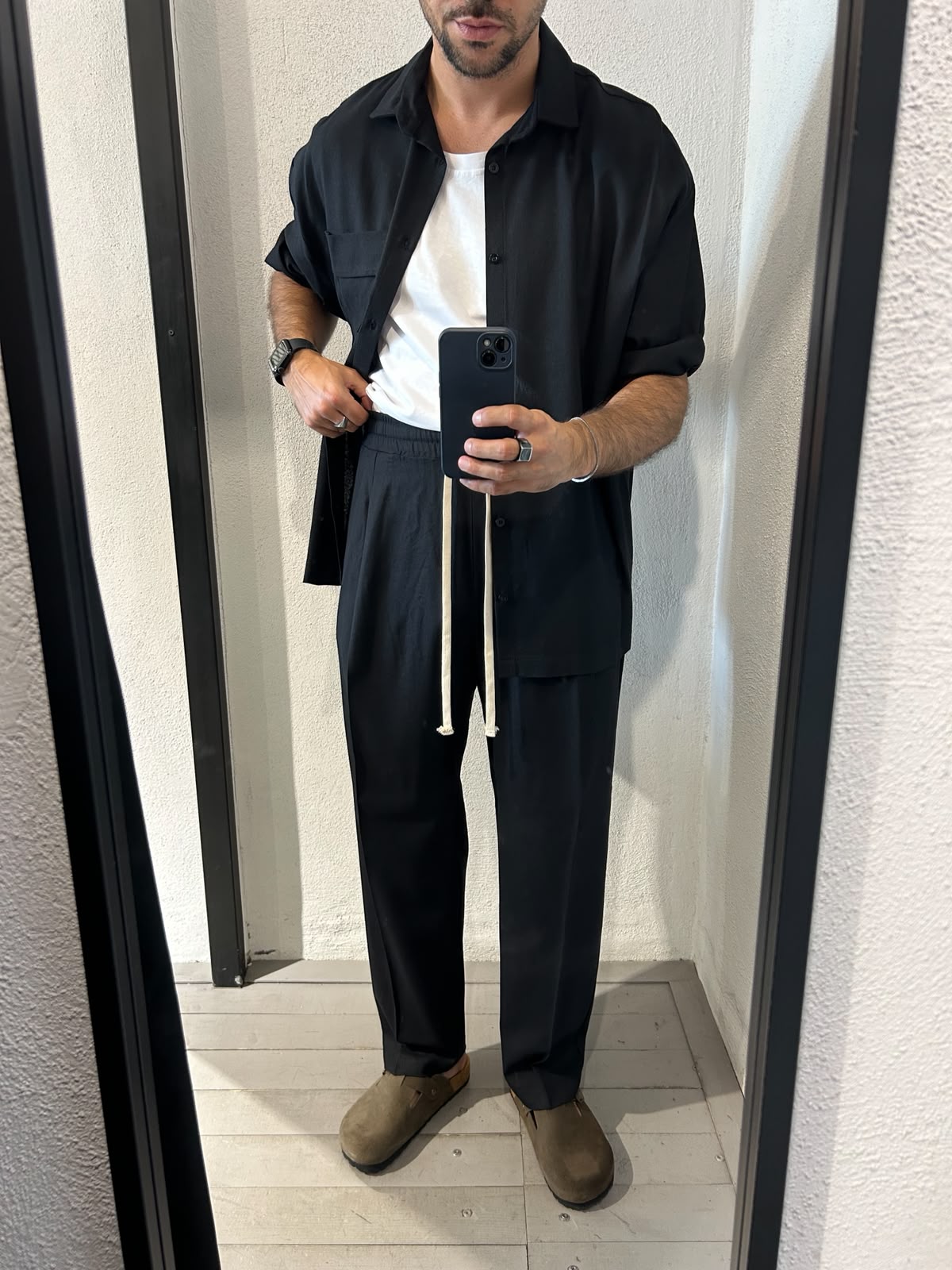 PANTALONE EASY IN MISTO LINO DA COMPLETO - 1695